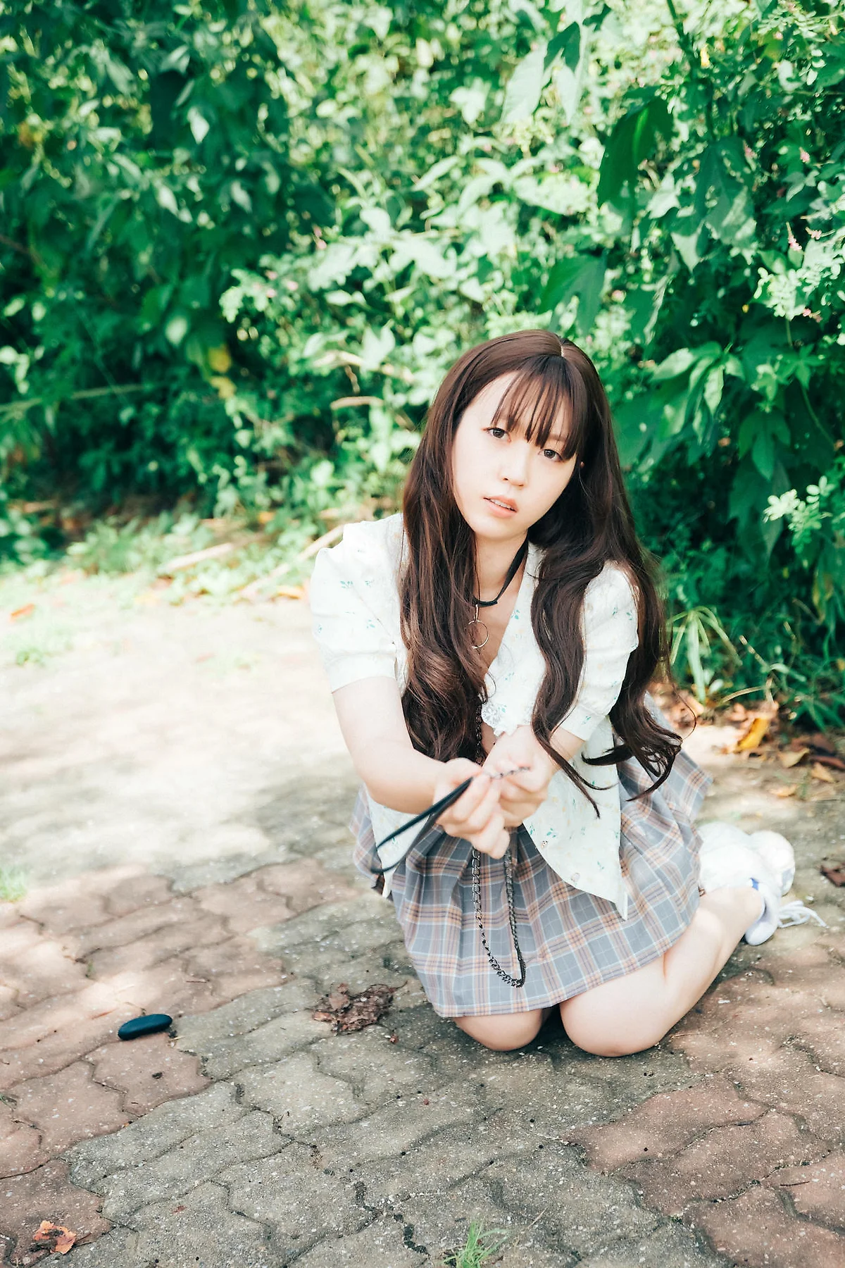 Loozy No.077 Mozzi户外jk写真 - 8