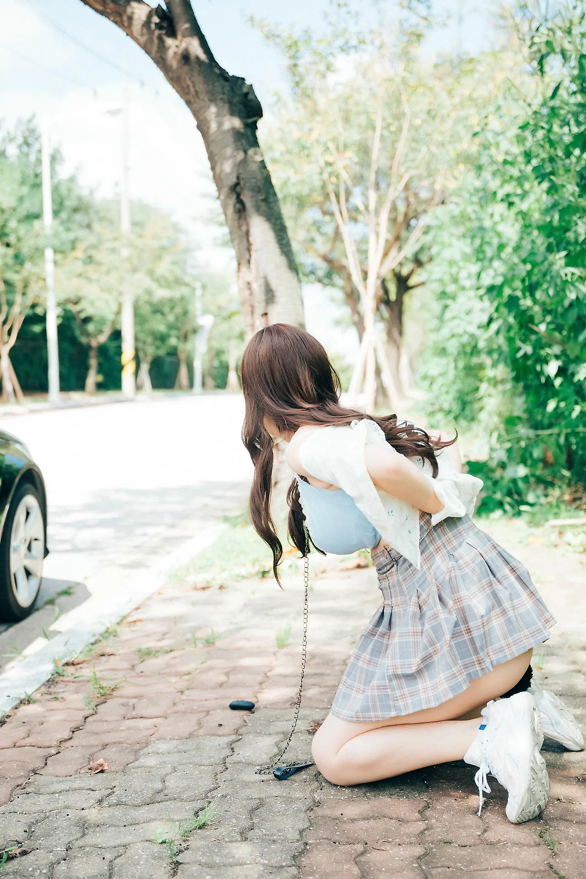 Loozy No.077 Mozzi户外jk写真 - 2