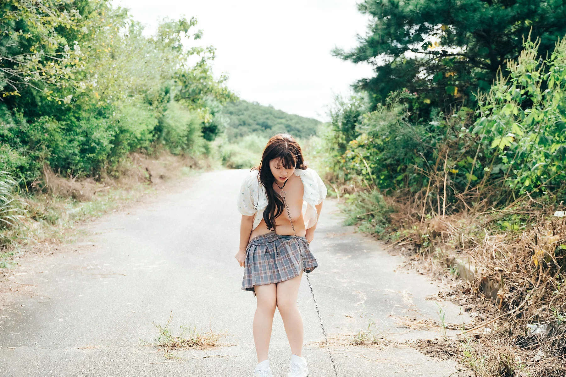 Loozy No.077 Mozzi户外jk写真 - 4