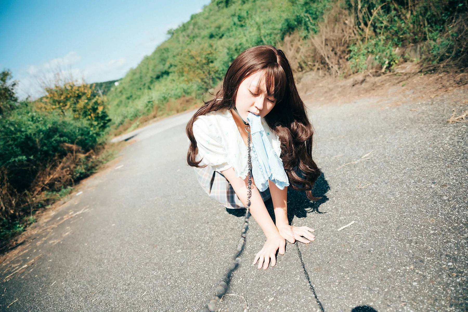 Loozy No.077 Mozzi户外jk写真 - 6
