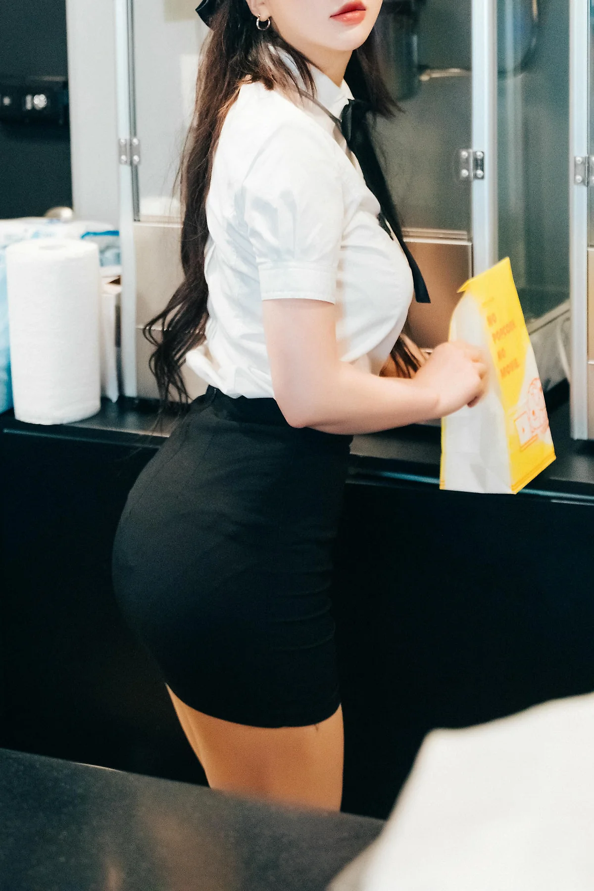 Loozy No.079 Yeeun早餐爆乳少女制服 - 2