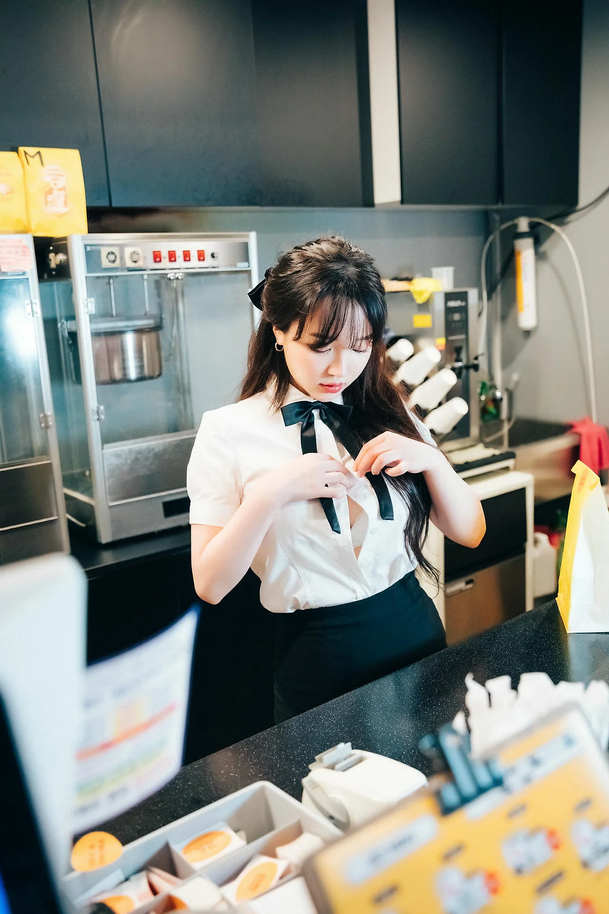 Loozy No.079 Yeeun早餐爆乳少女制服 - 9