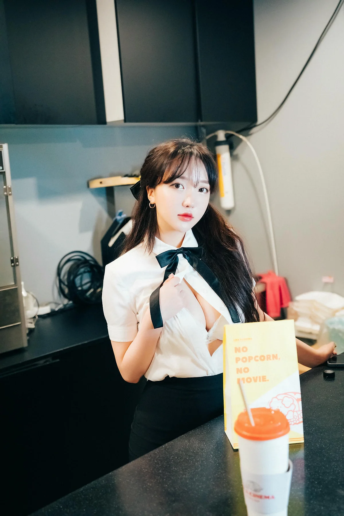Loozy No.079 Yeeun早餐爆乳少女制服 - 1