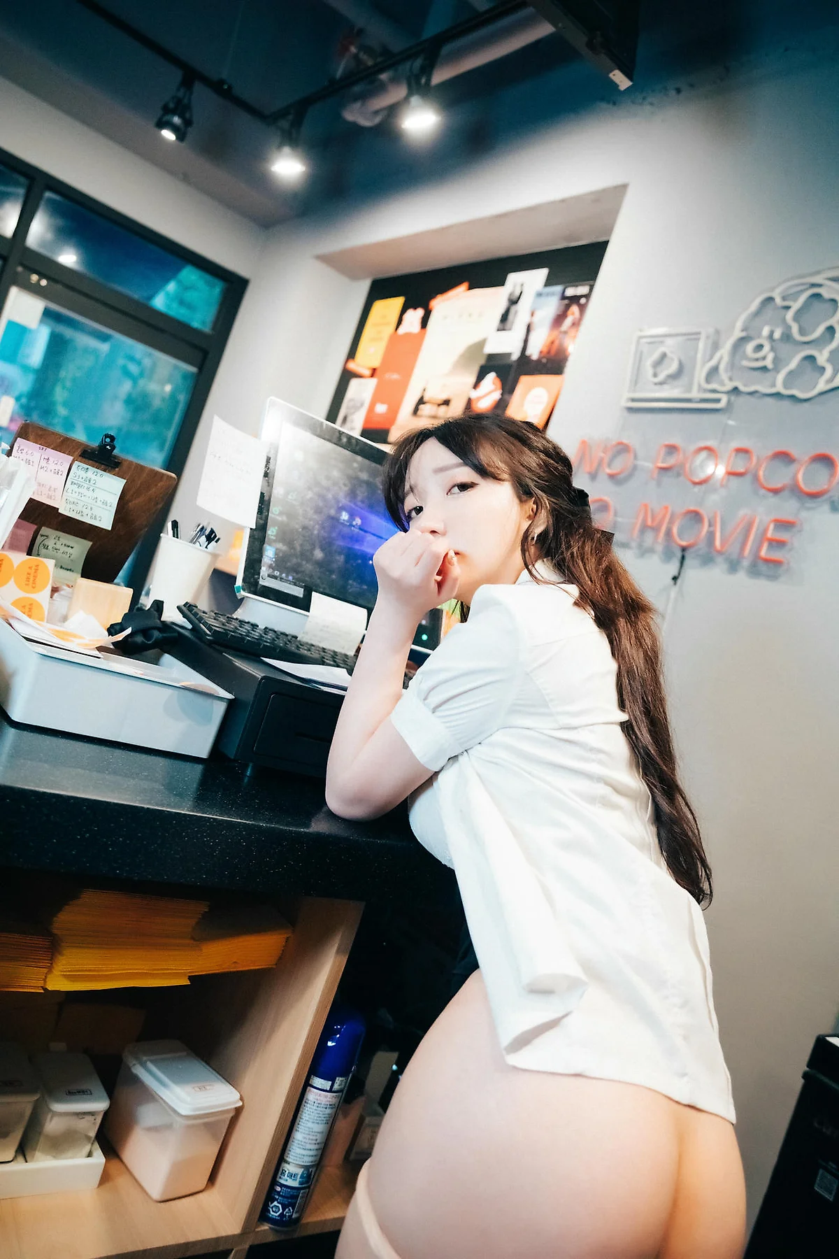 Loozy No.079 Yeeun早餐爆乳少女制服 - 9