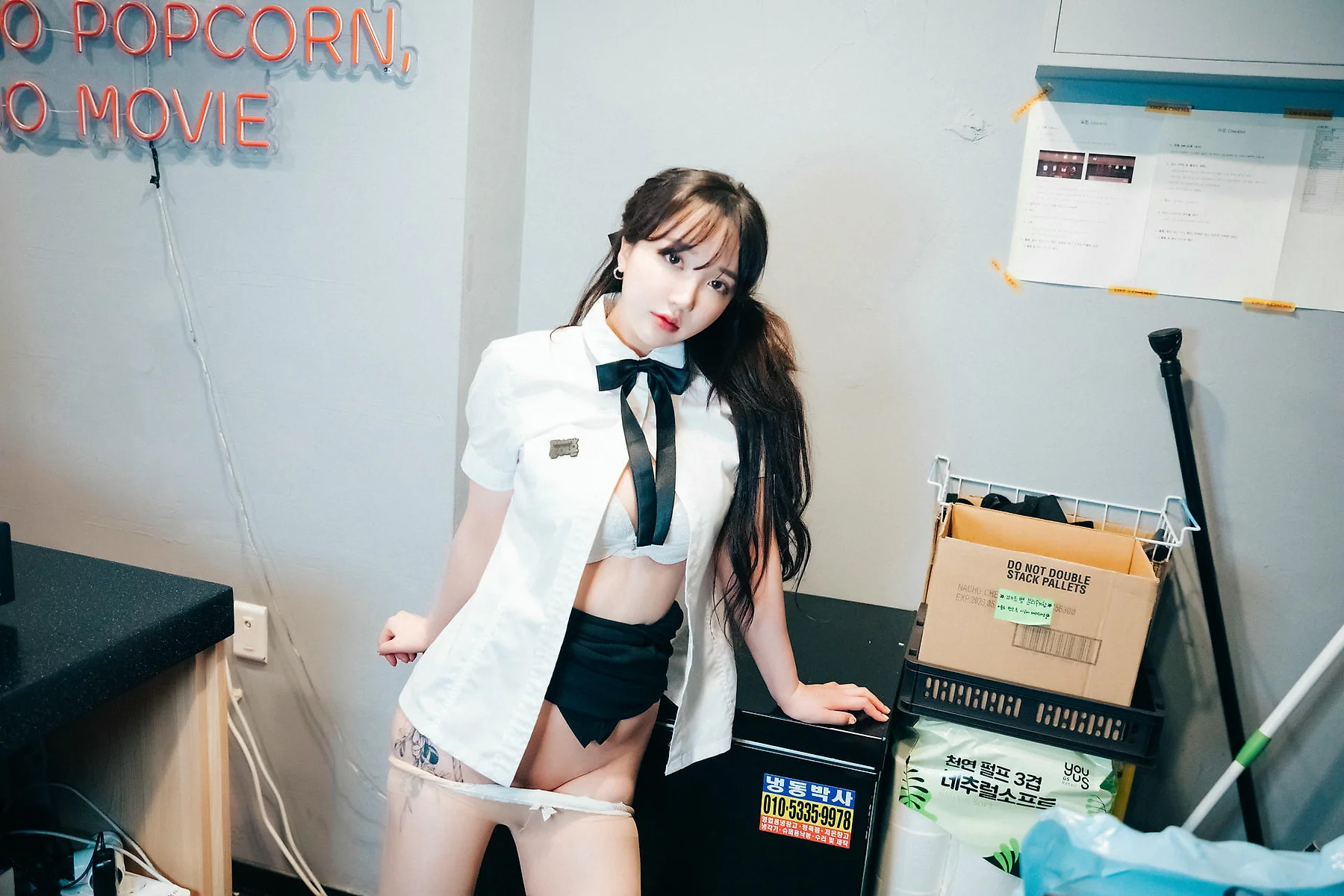 Loozy No.079 Yeeun早餐爆乳少女制服 - 6