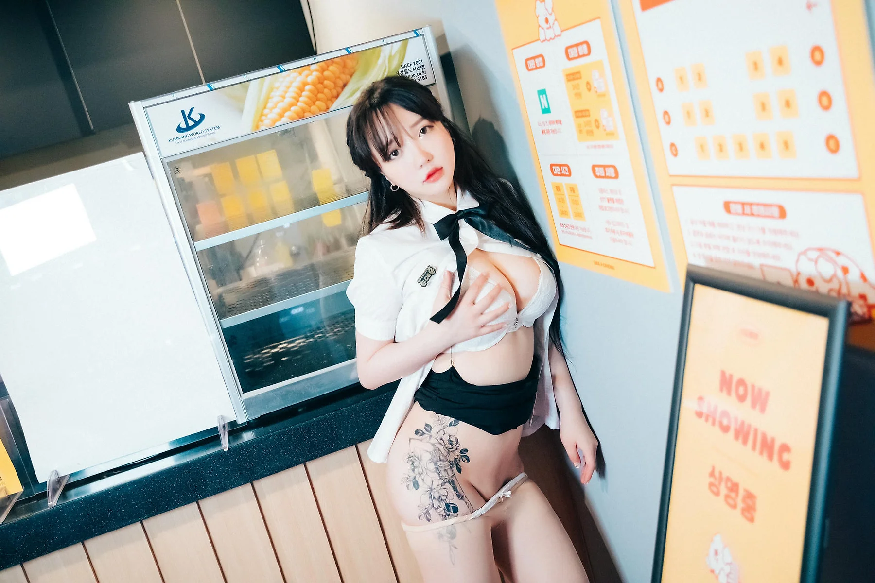 Loozy No.079 Yeeun早餐爆乳少女制服 - 7