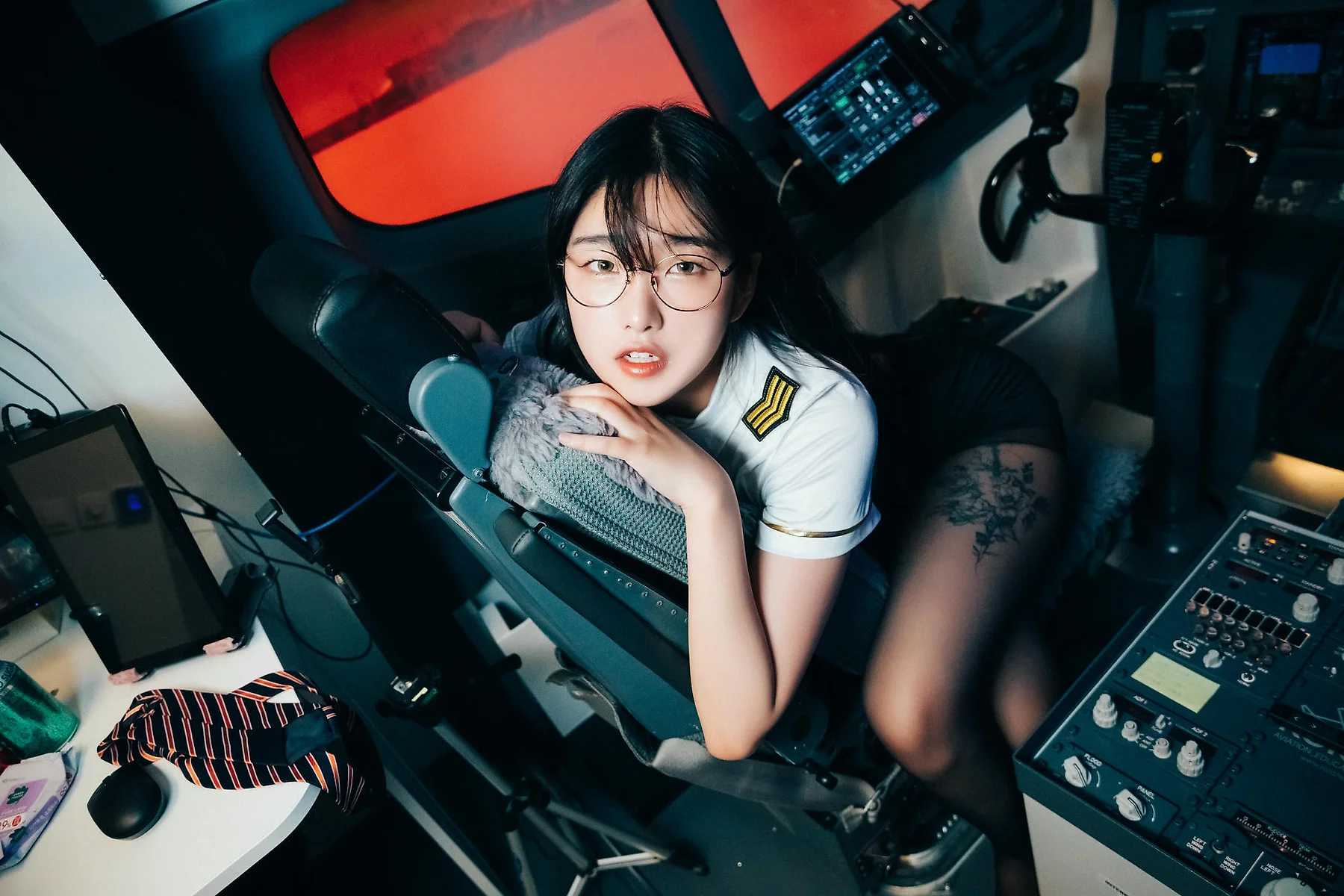 Loozy No.082 Sonson性感飞行员制服写真 - 7