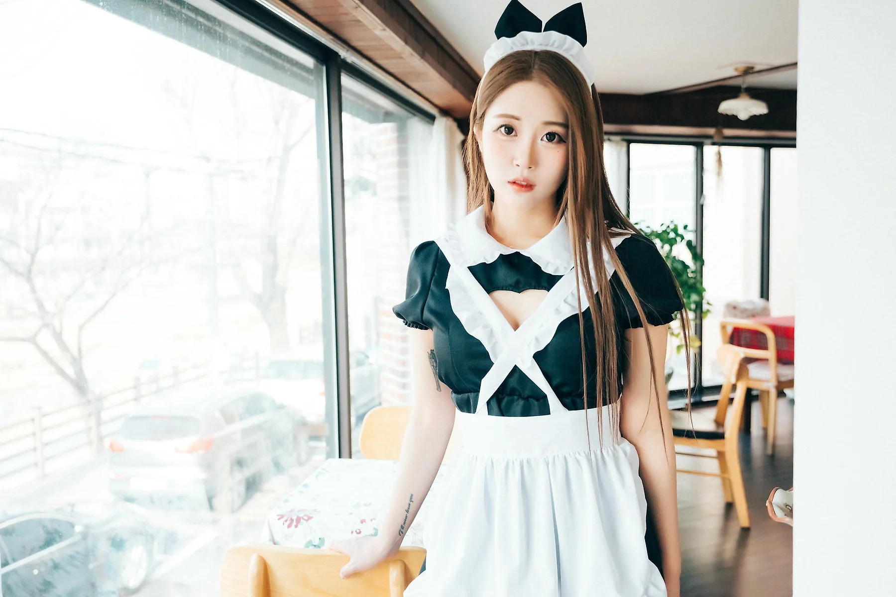 Loozy No.088 Bomi爆乳女仆写真 - 8