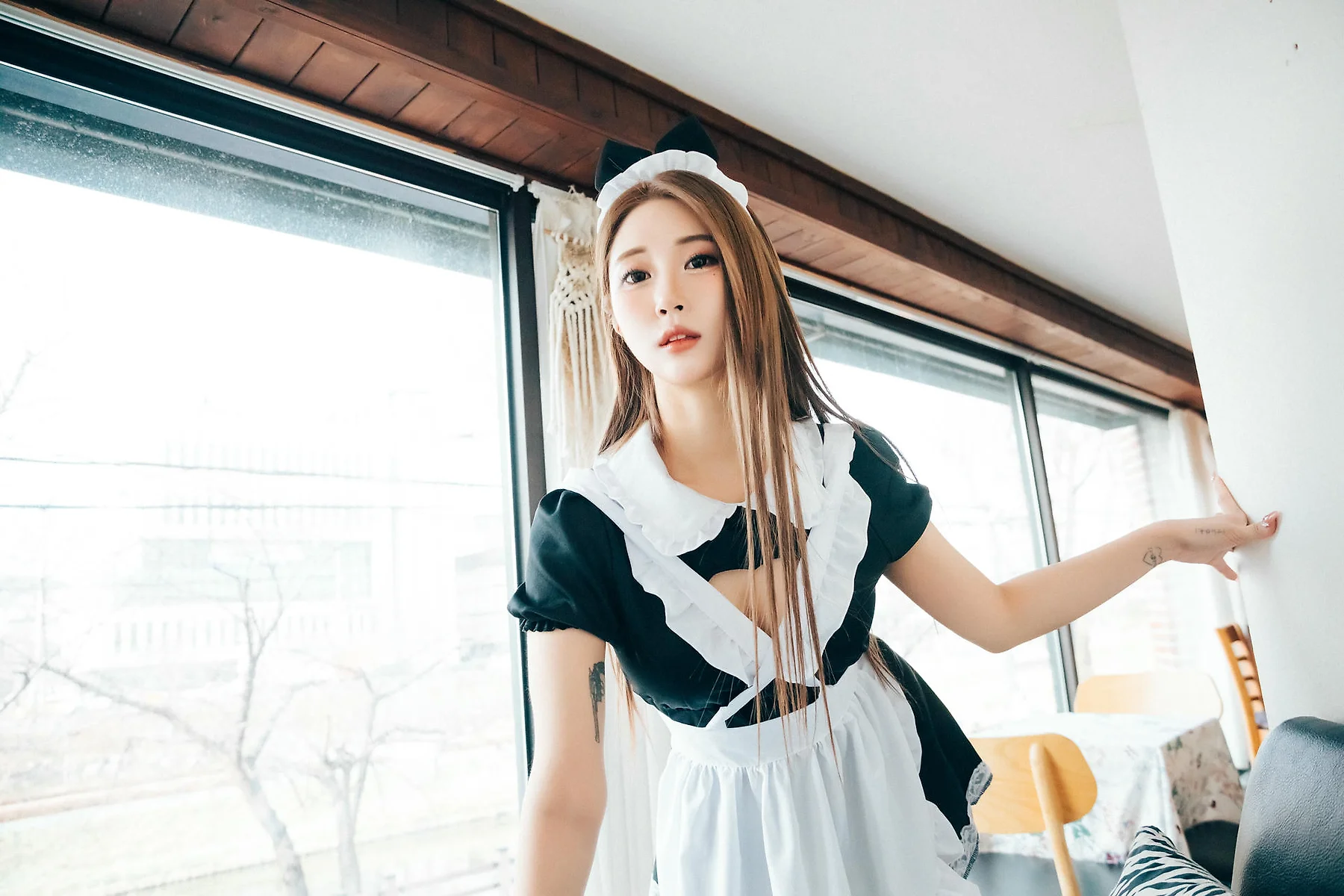 Loozy No.088 Bomi爆乳女仆写真 - 9