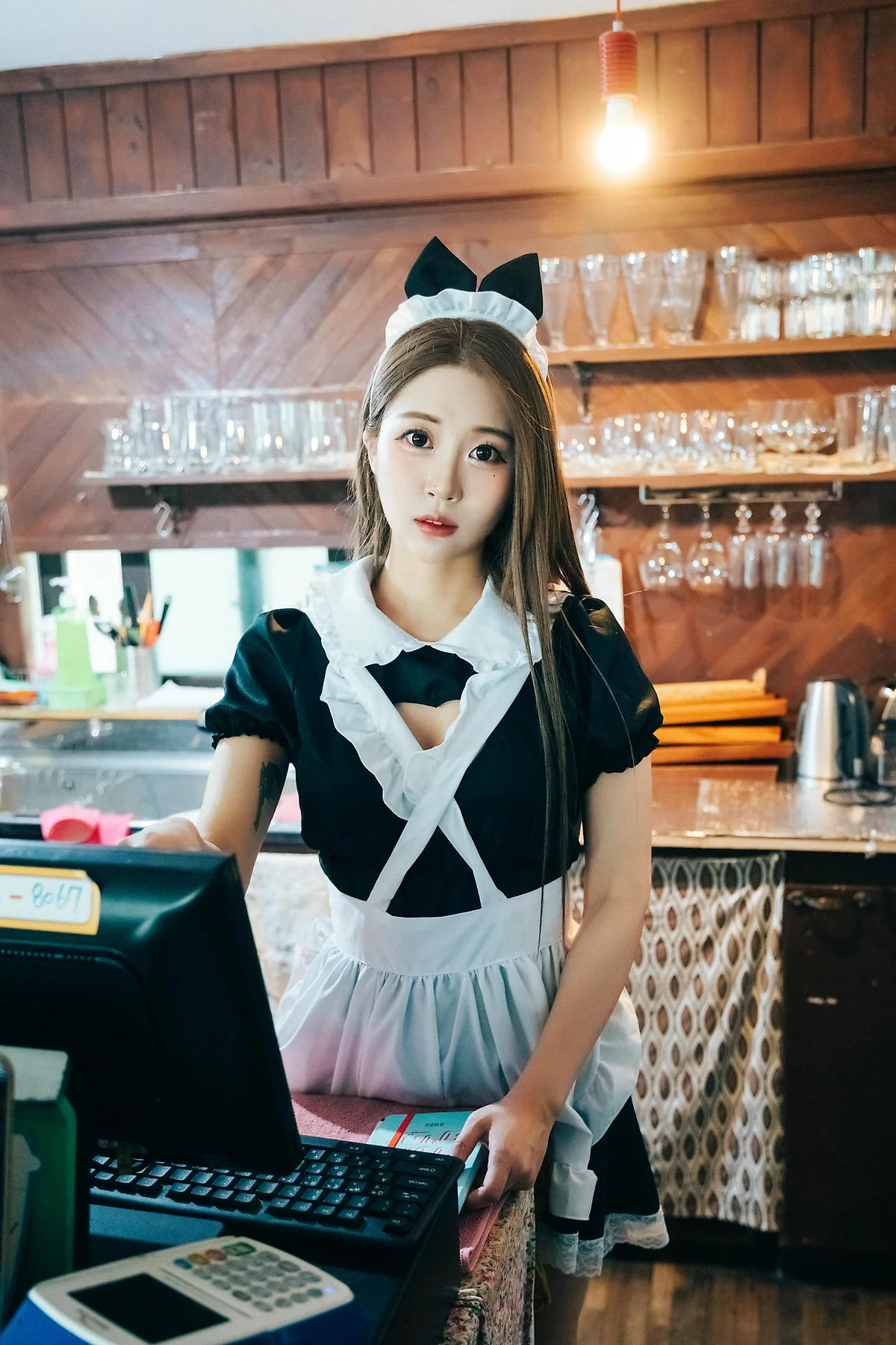 Loozy No.088 Bomi爆乳女仆写真 - 7