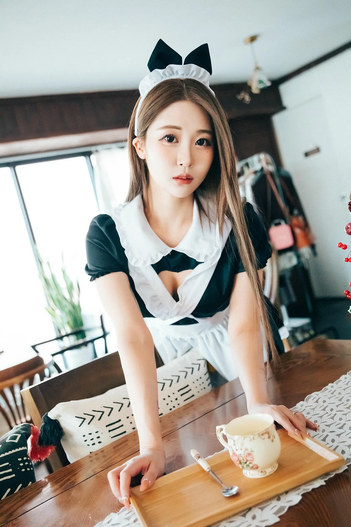 Loozy No.088 Bomi爆乳女仆写真 - 10