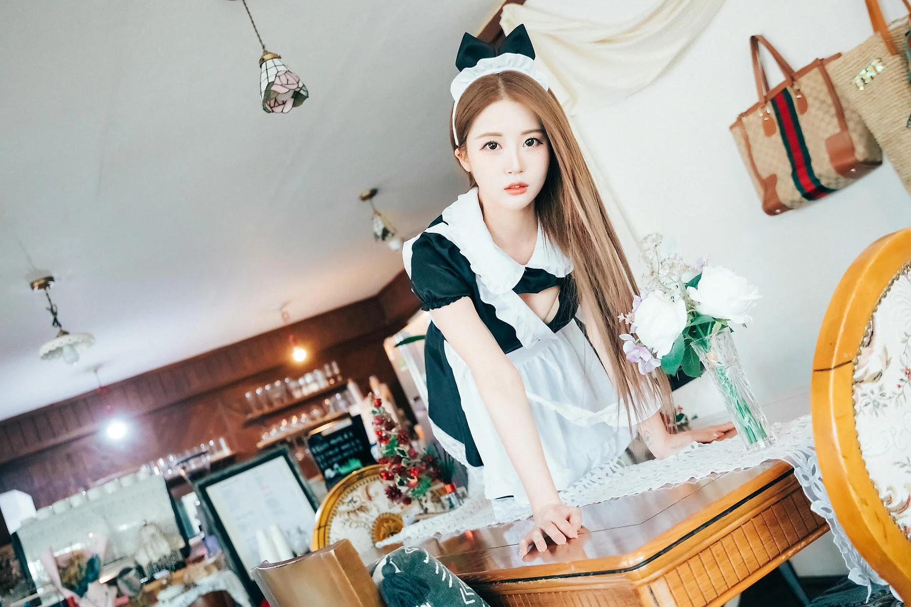 Loozy No.088 Bomi爆乳女仆写真 - 2