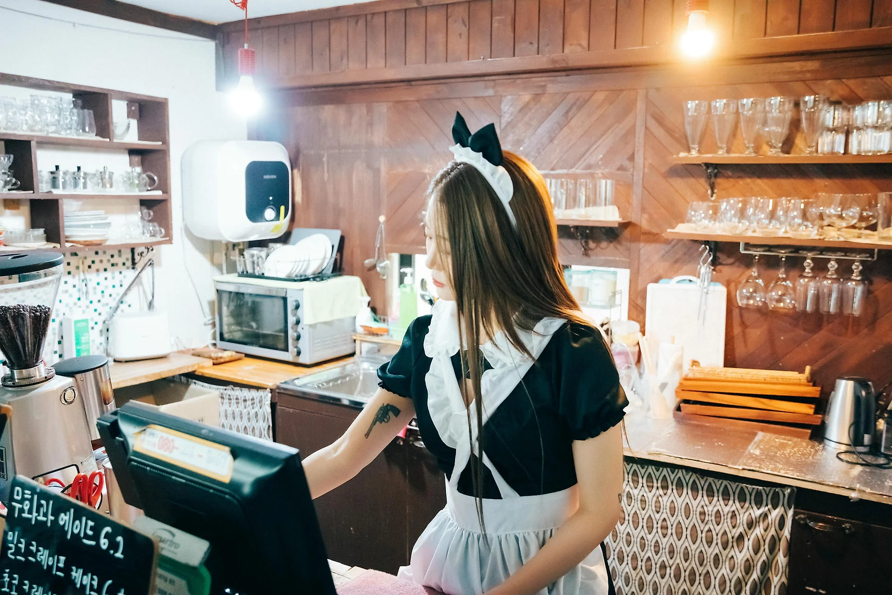 Loozy No.088 Bomi爆乳女仆写真 - 5