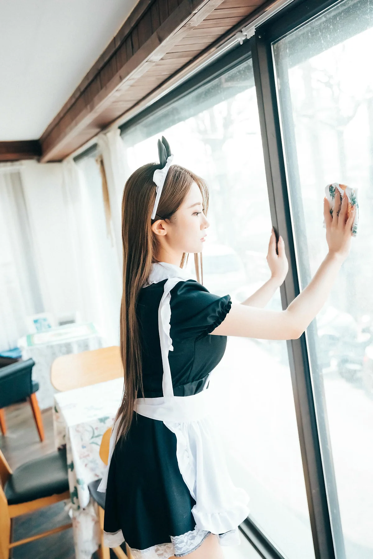 Loozy No.088 Bomi爆乳女仆写真 - 1
