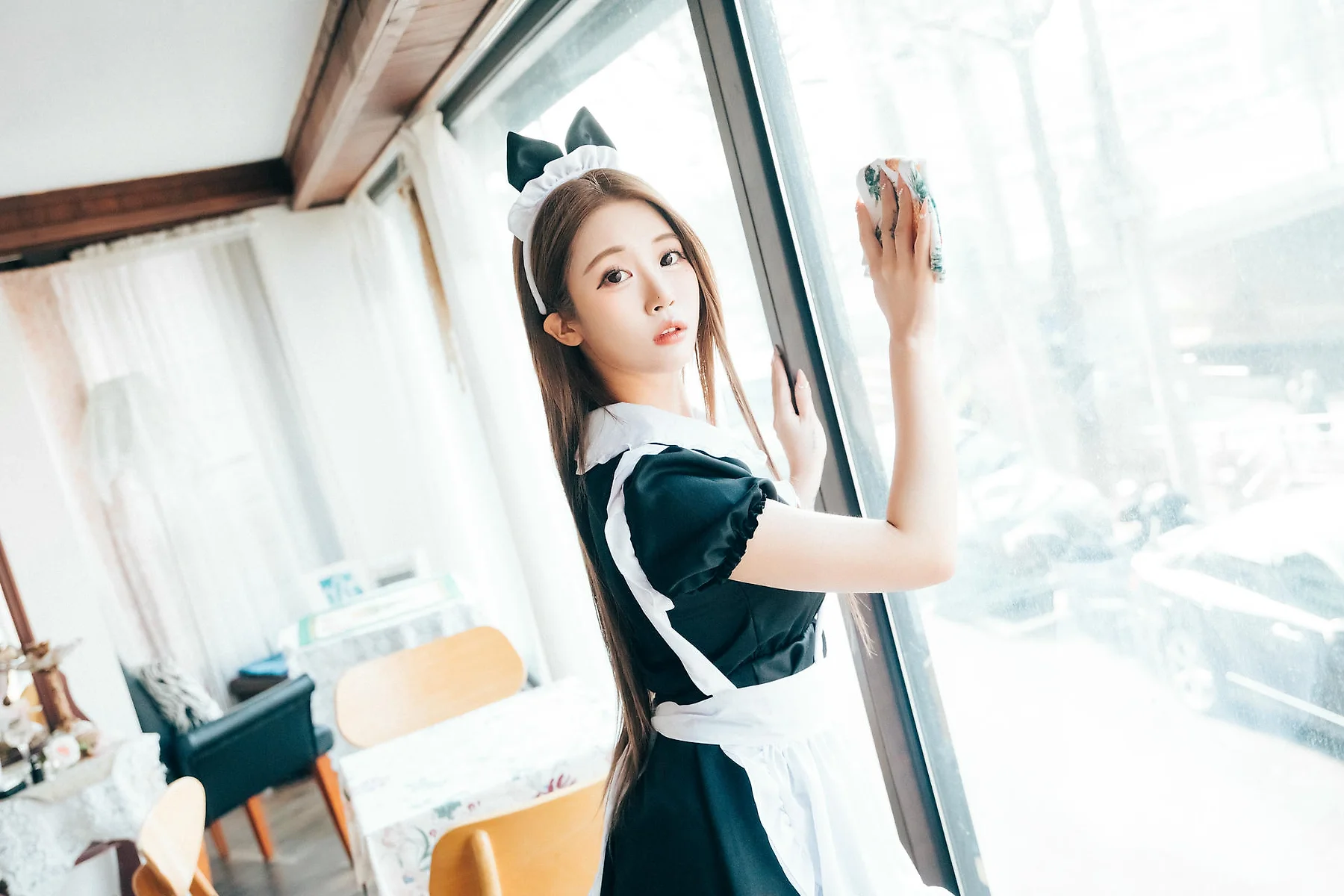 Loozy No.088 Bomi爆乳女仆写真 - 2