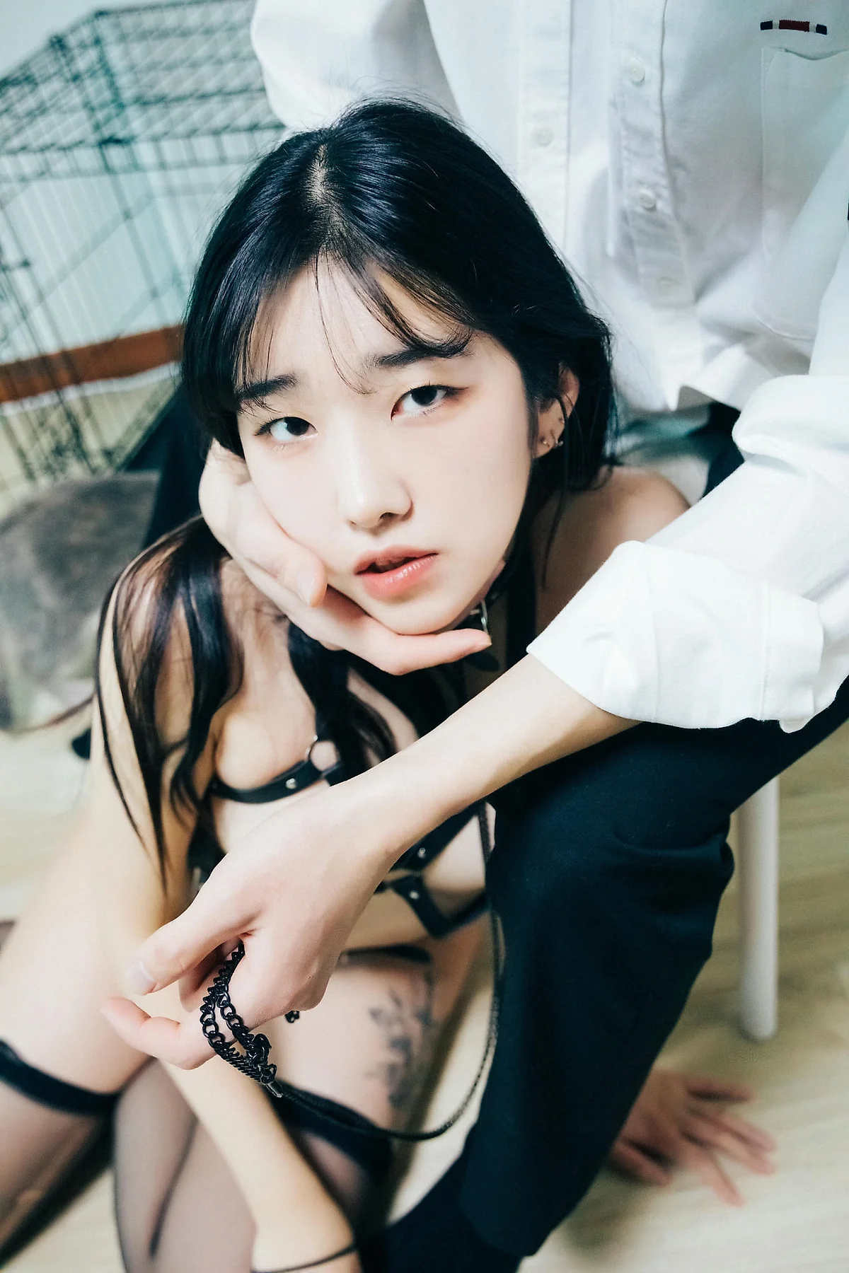 Loozy No.091 Sonson黑丝笼内少女 - 4