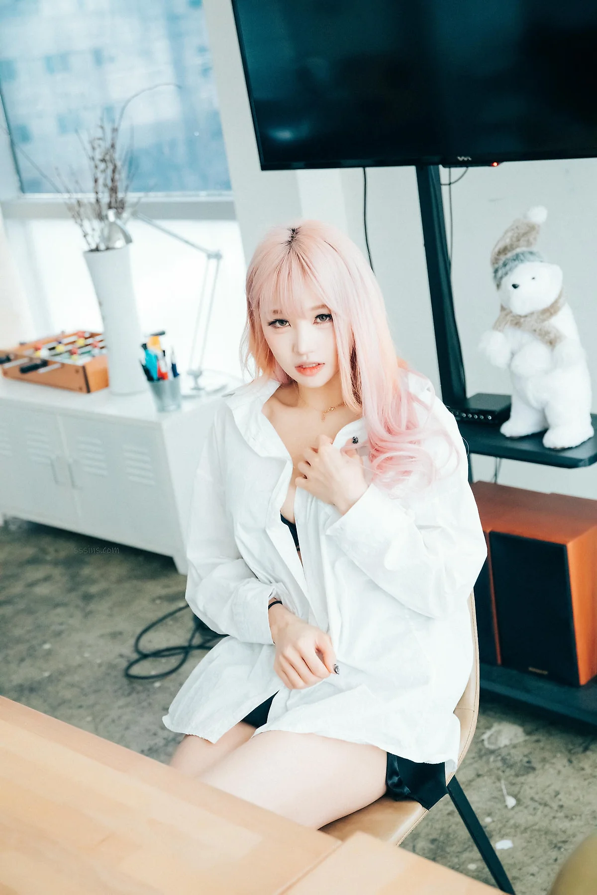 Loozy No.093 Taeri 衬衫纹身少女 - 3