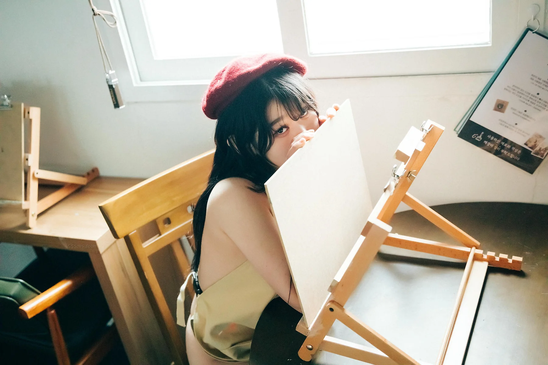 Loozy No.097 Zia画室少女写真 - 8