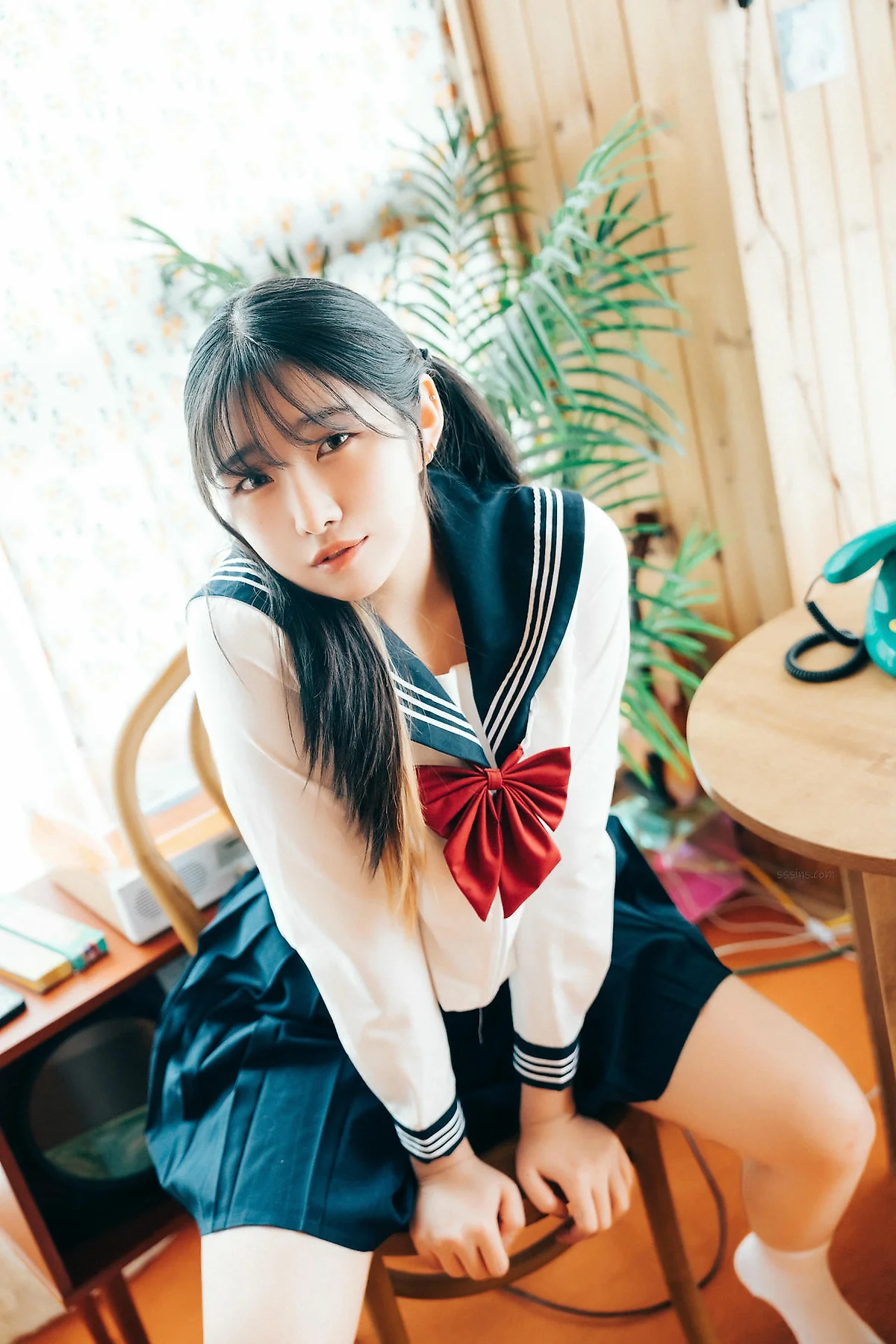 Loozy No.102 Sonson校服双马尾少女 - 3