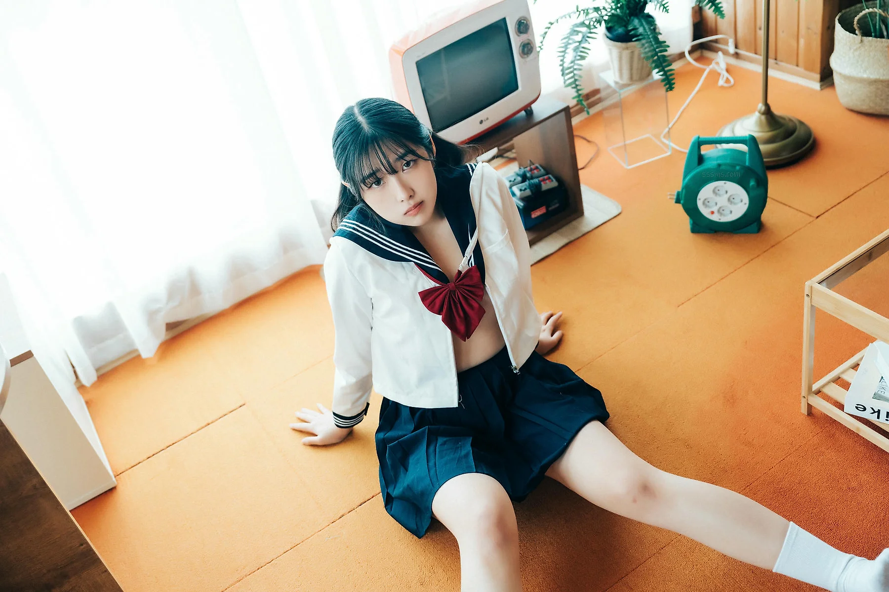 Loozy No.102 Sonson校服双马尾少女 - 7
