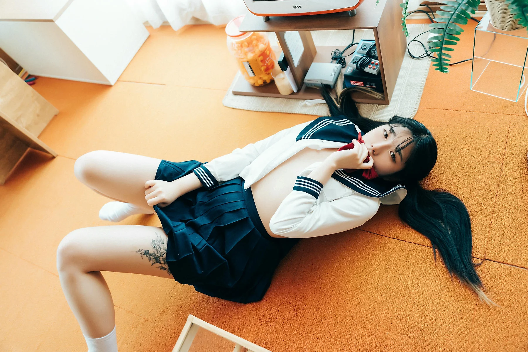 Loozy No.102 Sonson校服双马尾少女 - 10