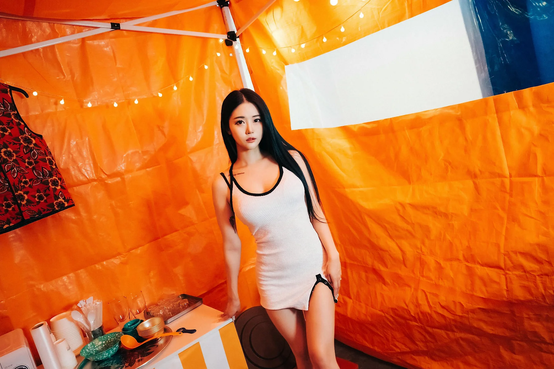 Loozy No.114 Bomi睡裙乳贴写真 - 8