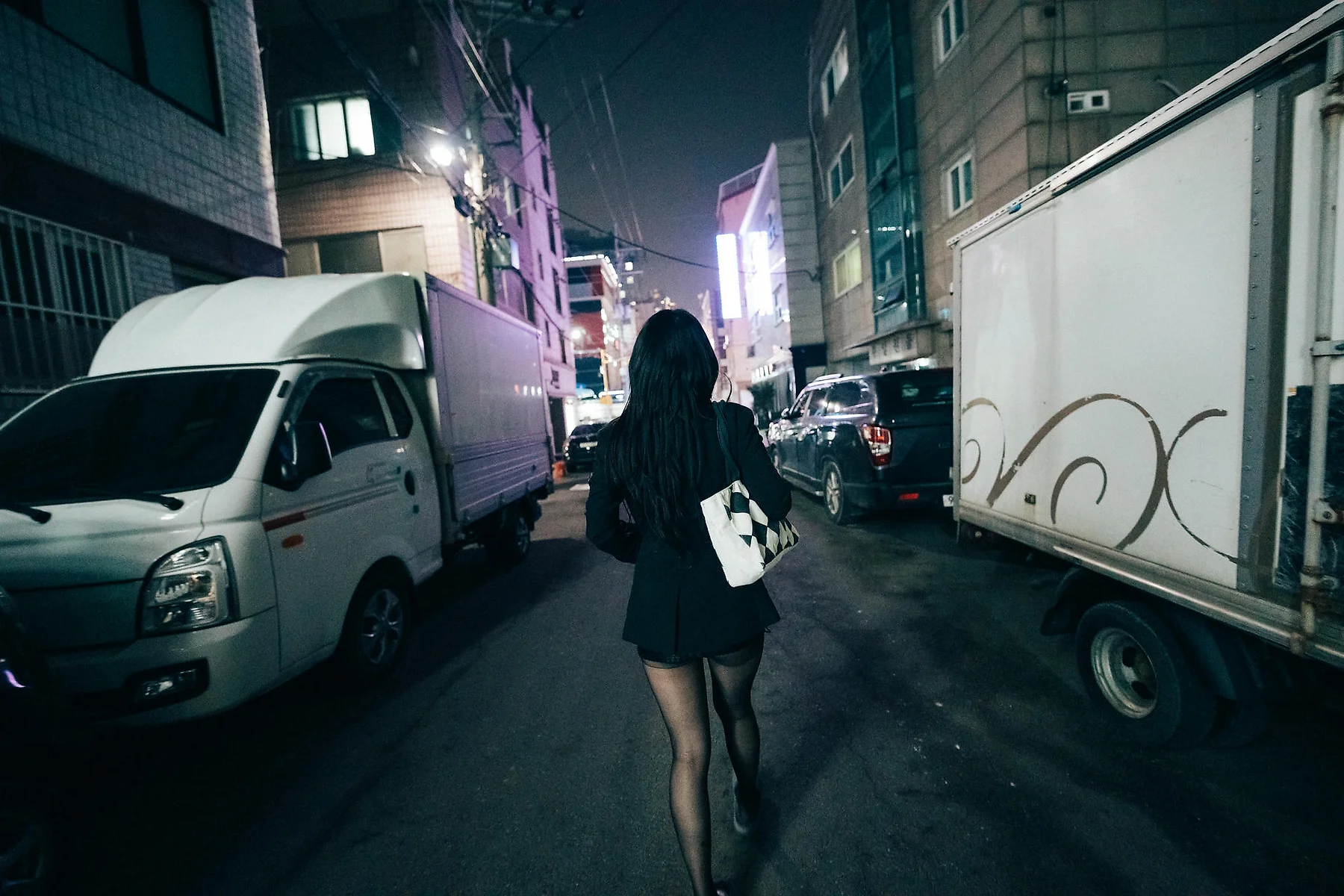 Loozy No.115 Zia夜路少女黑丝 - 4