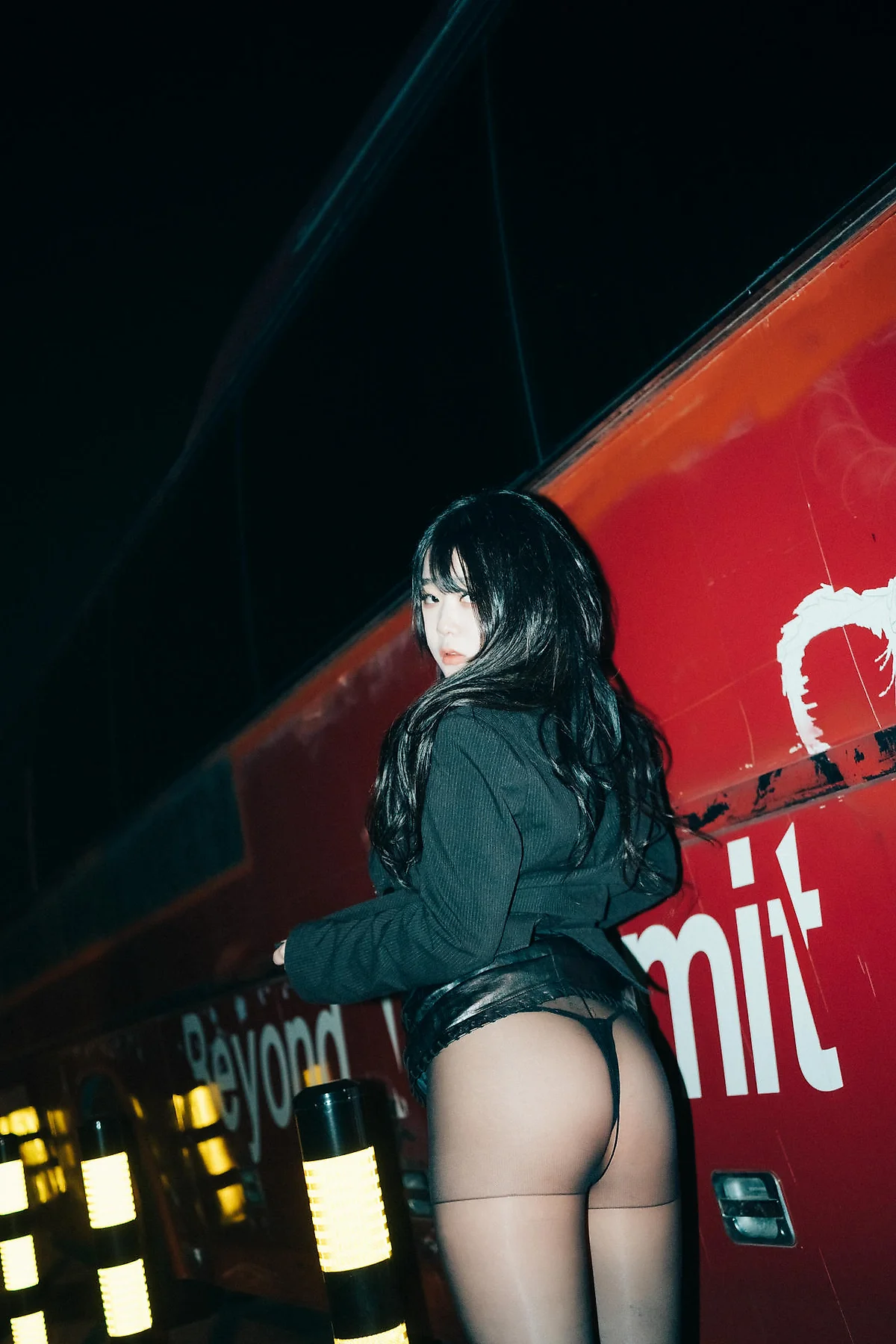 Loozy No.115 Zia夜路少女黑丝 - 8