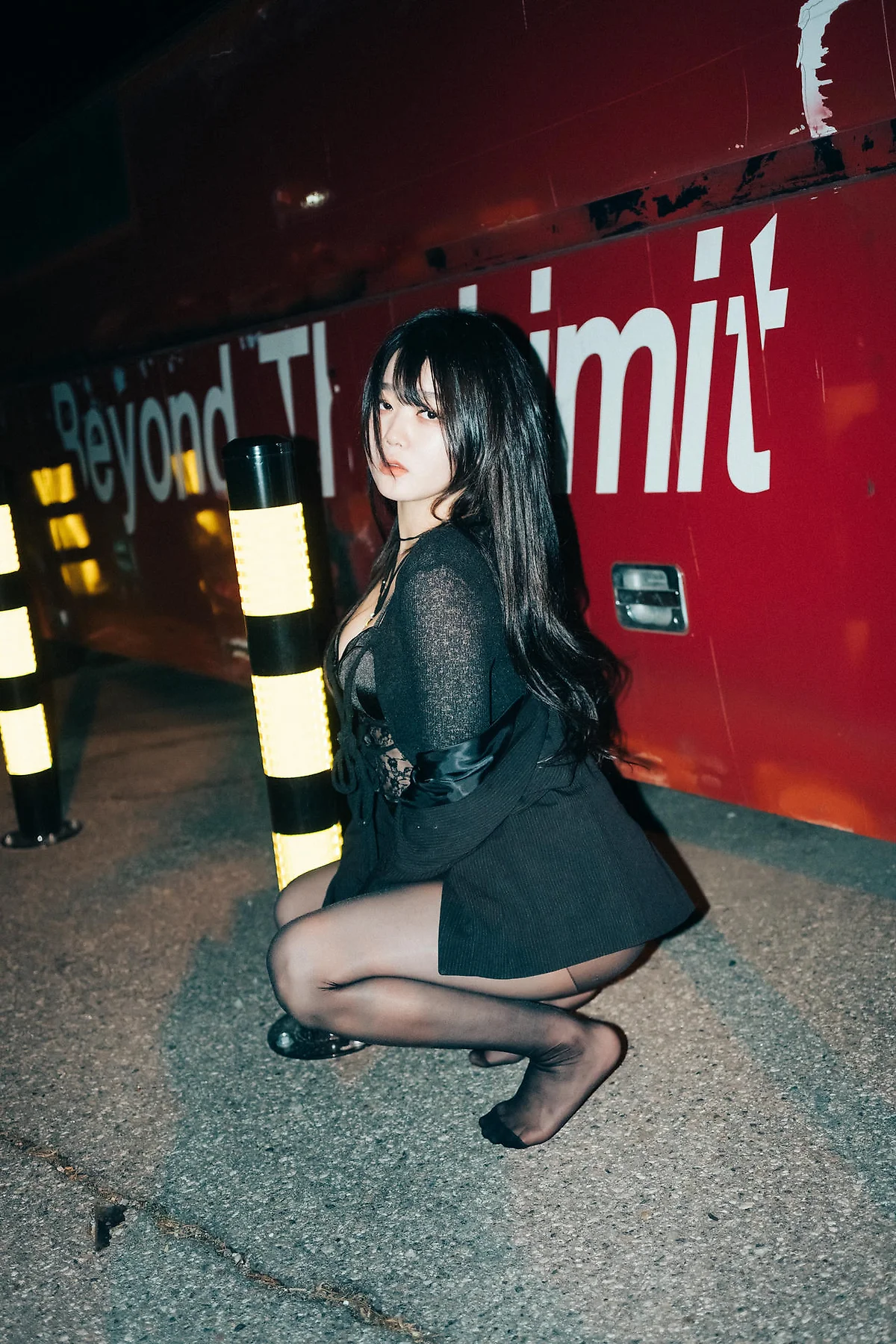 Loozy No.115 Zia夜路少女黑丝 - 9