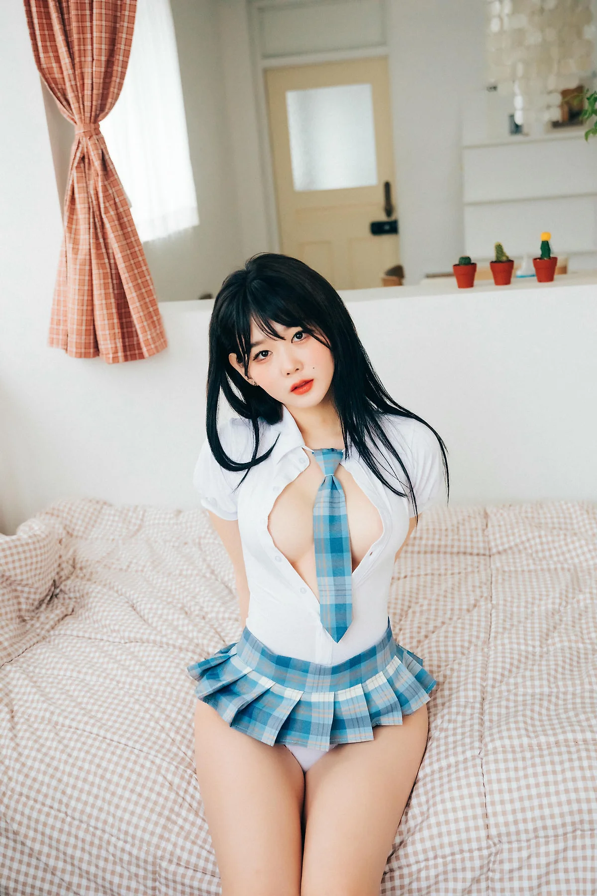 Loozy No.126 Zia爆乳jk制服短裙私房 - 10