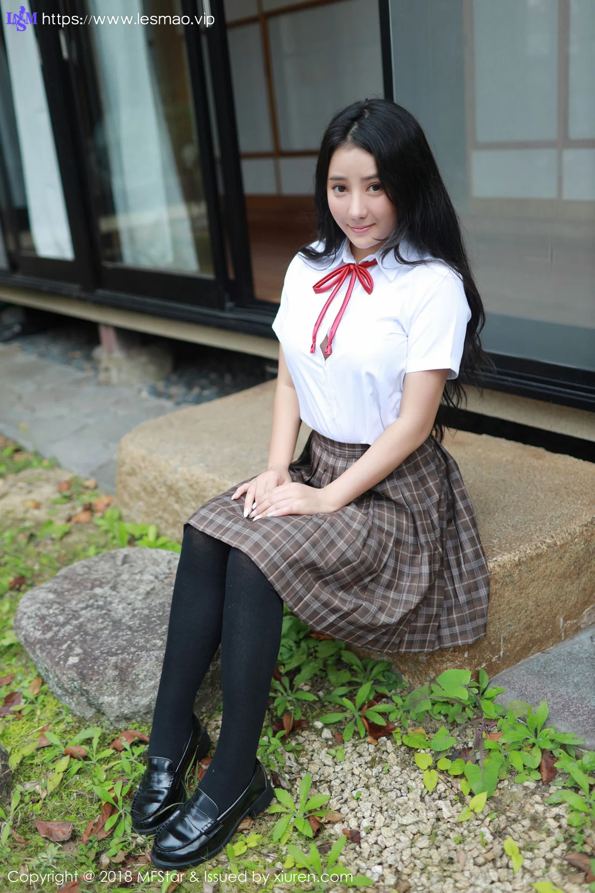 MFStar 模范学院 Vol.163 玛鲁娜 翘臀女神清纯学妹校园 - 5