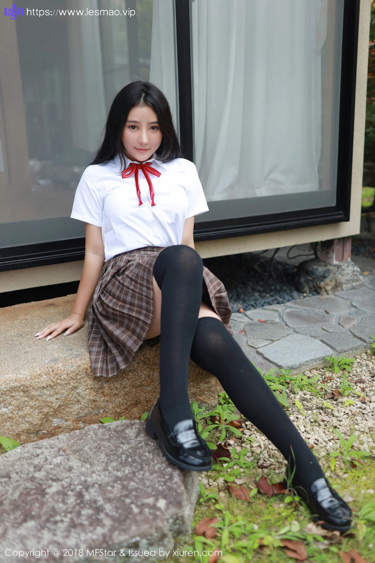 MFStar 模范学院 Vol.163 玛鲁娜 翘臀女神清纯学妹校园 - 6