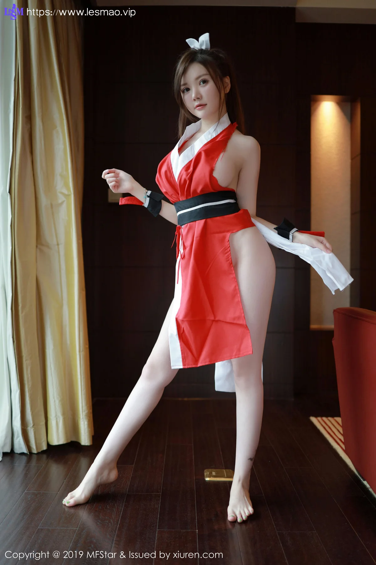 MFStar 模范学院 Vol.216 不知火舞系列 糯美子Mini性感写真 - 3