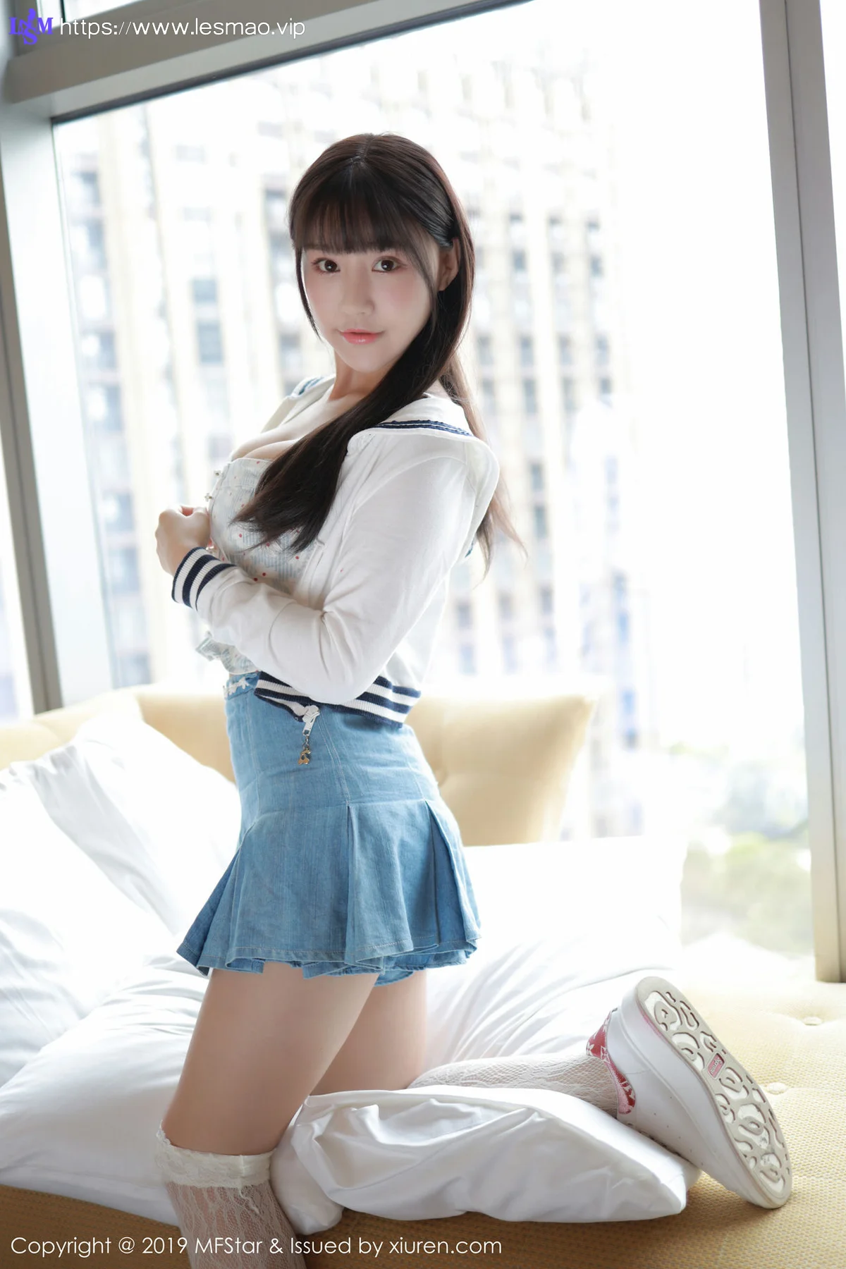 MFStar 模范学院 Vol.233 丰满少女 Flower朱可儿性感私房写真 - 6