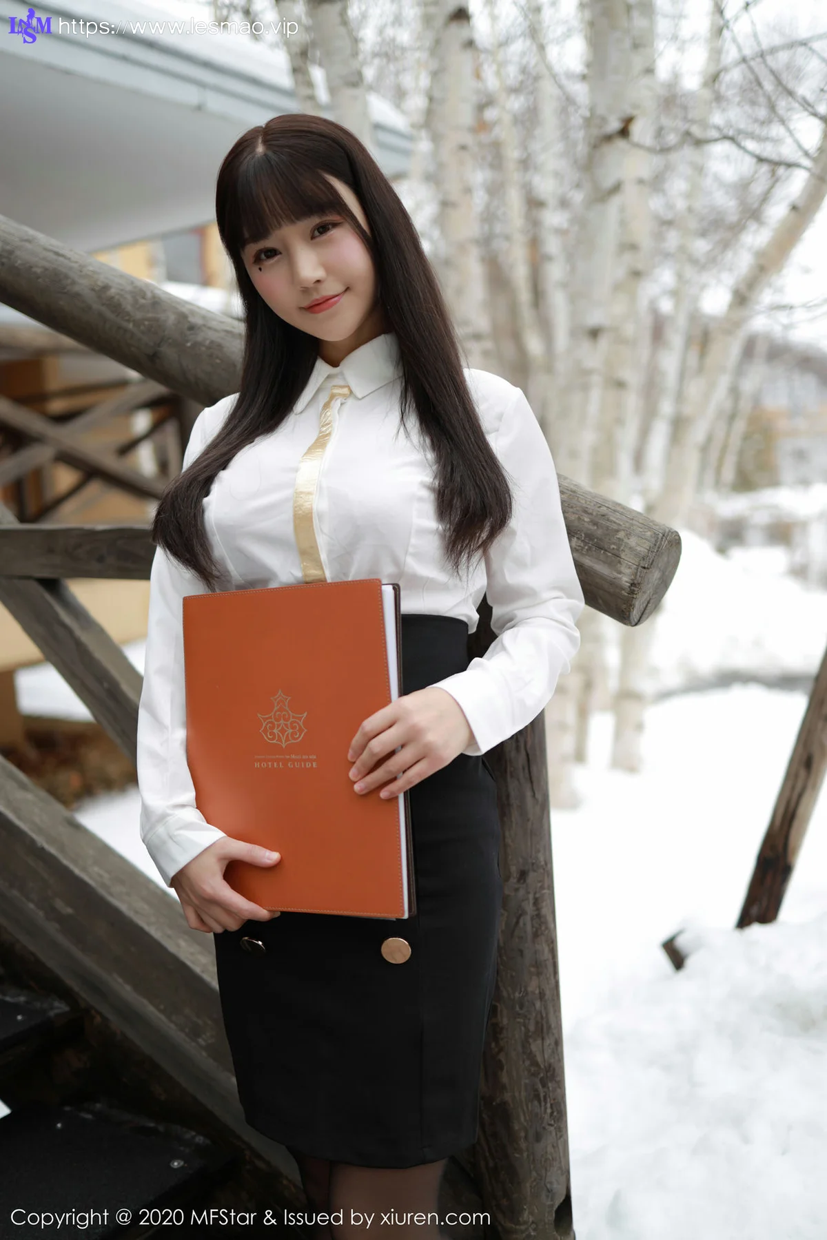 MFStar 模范学院 Vol.267 酒店客房经理 朱可儿Flower 日本北海... - 5