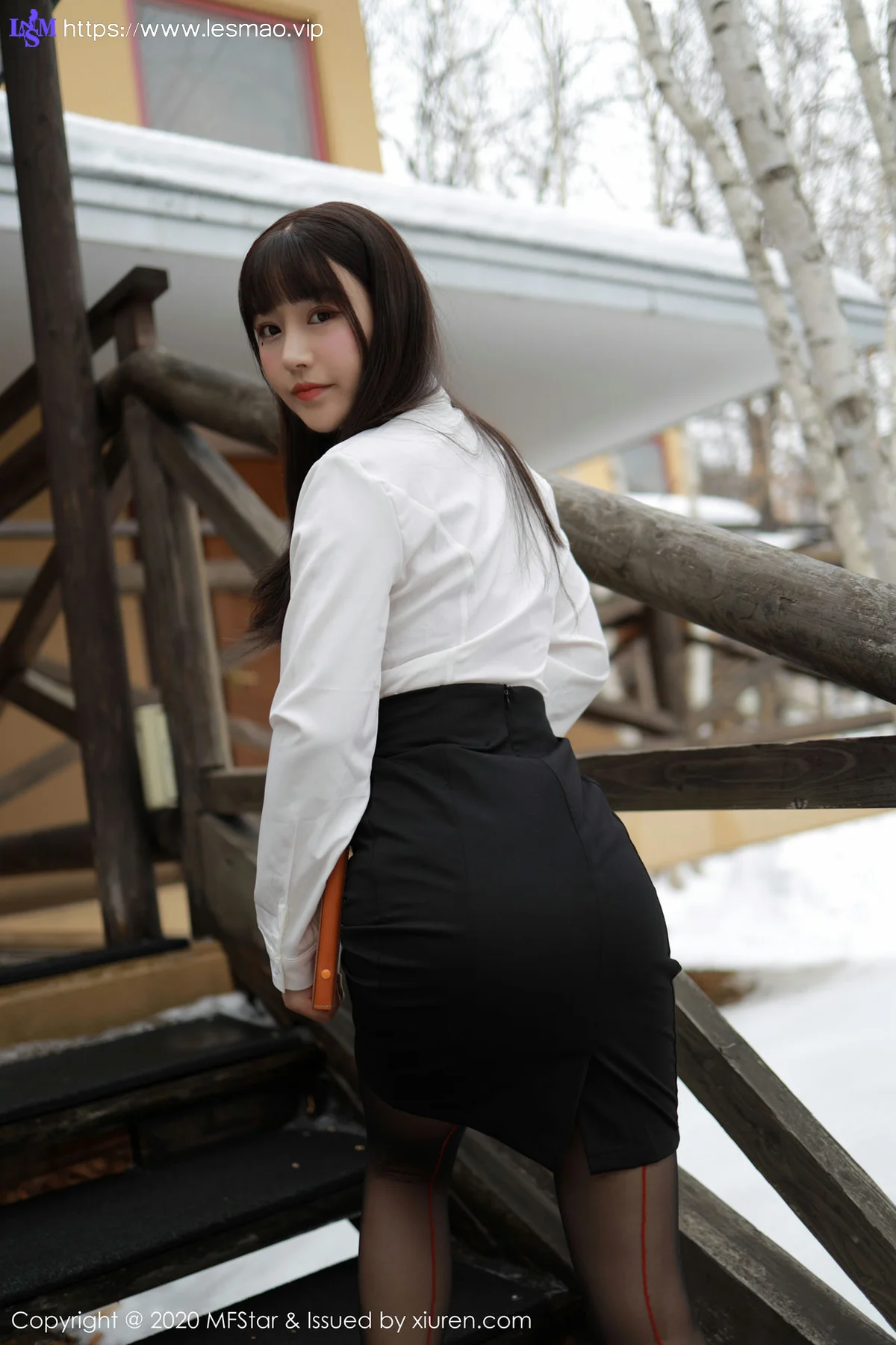 MFStar 模范学院 Vol.267 酒店客房经理 朱可儿Flower 日本北海... - 6