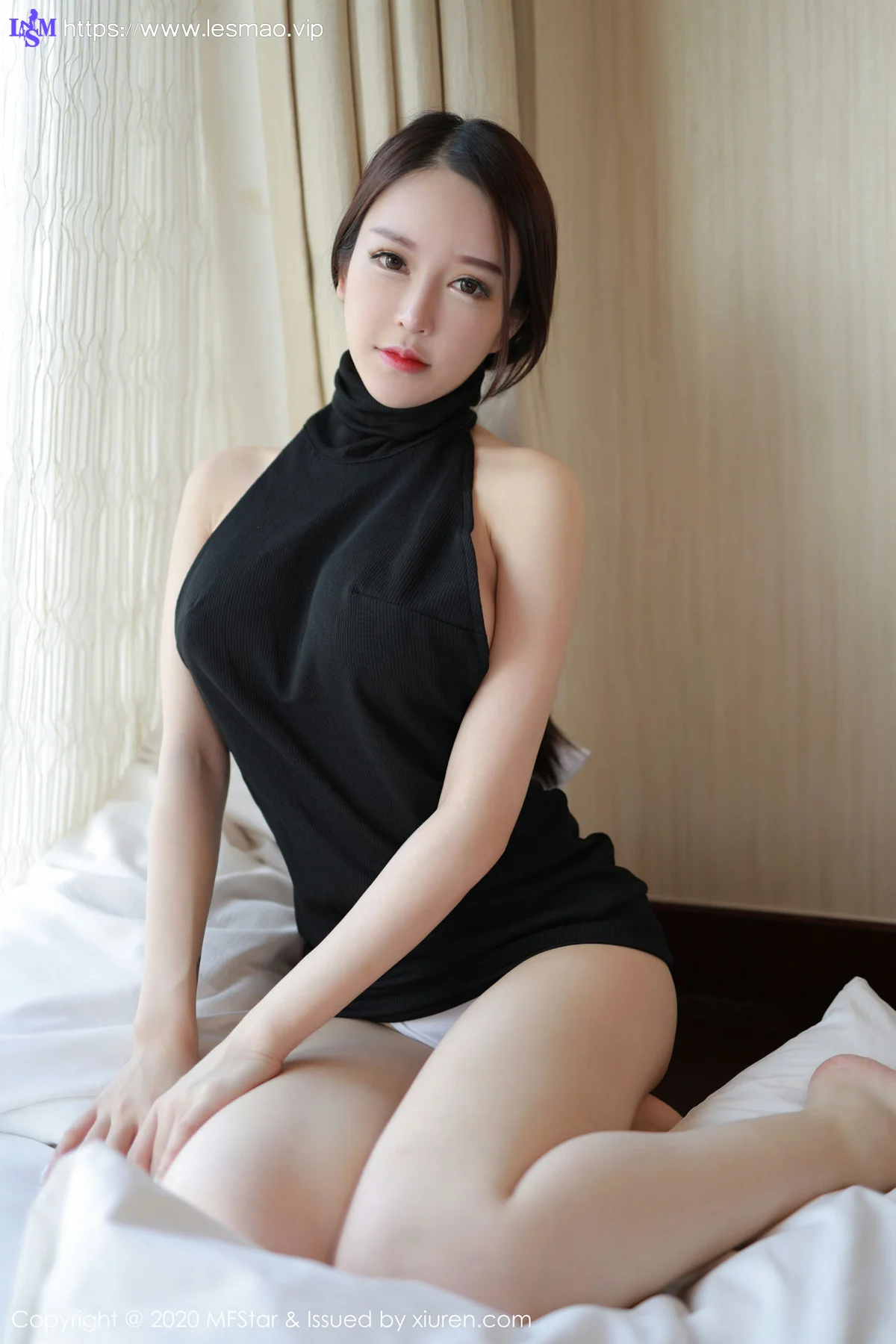 MFStar 模范学院 Vol.274 开背毛衣主题 玉兔miki  性感私房写真 - 5