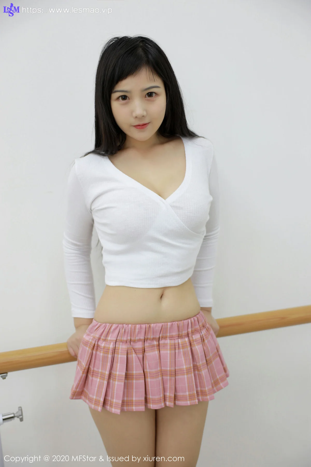 MFStar 模范学院 Vol.287 教室场景上演学生装 徐微微mia JK制服... - 3