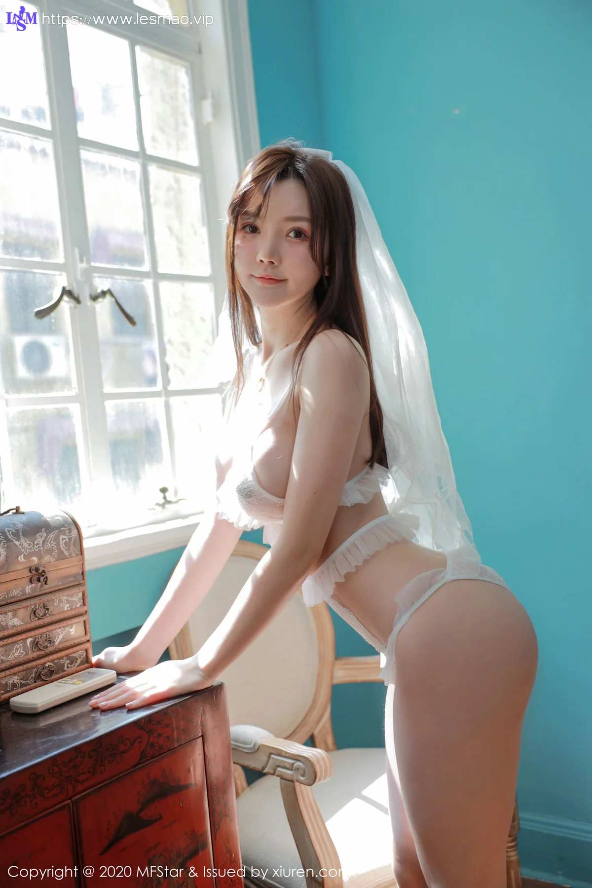 MFStar 模范学院 Vol.288 绝佳娇躯婚纱主题 糯美子Mini 写真 - 8