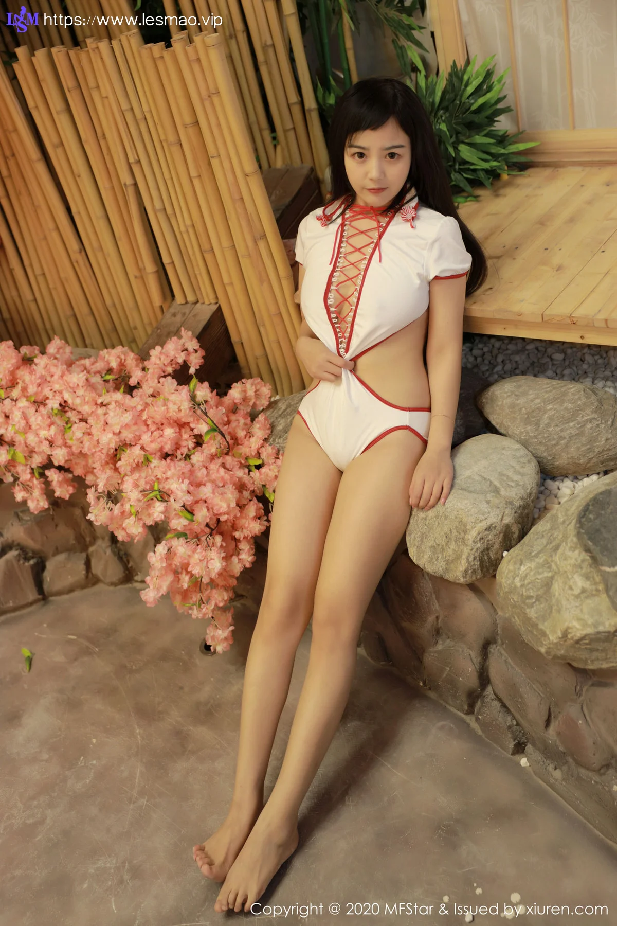 MFStar 模范学院 Vol.297 巨乳肥臀 徐微微mia 性感内衣写真 - 8