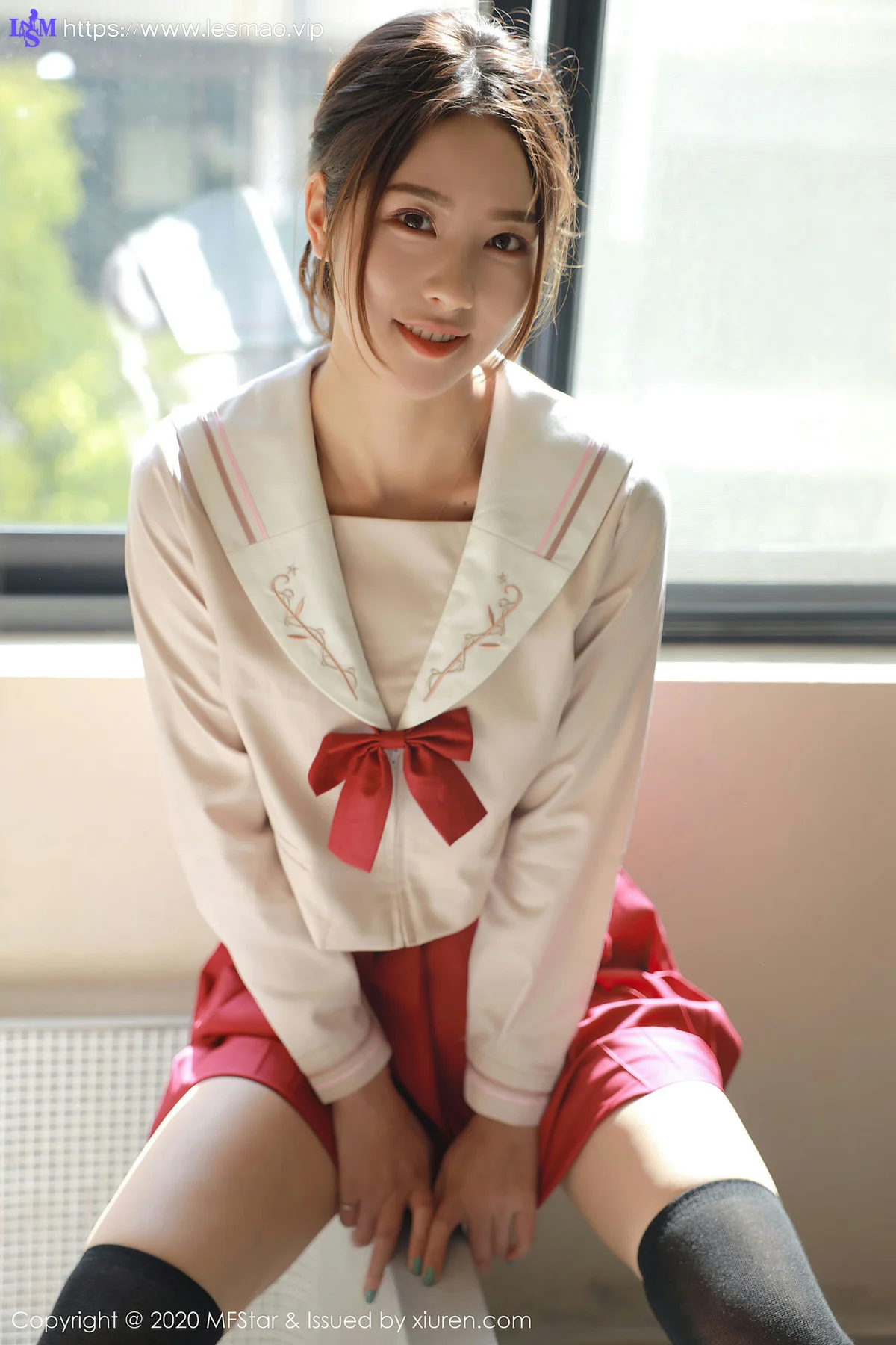 MFStar 模范学院 Vol.340  方子萱 青春jk制服清纯学妹 - 4
