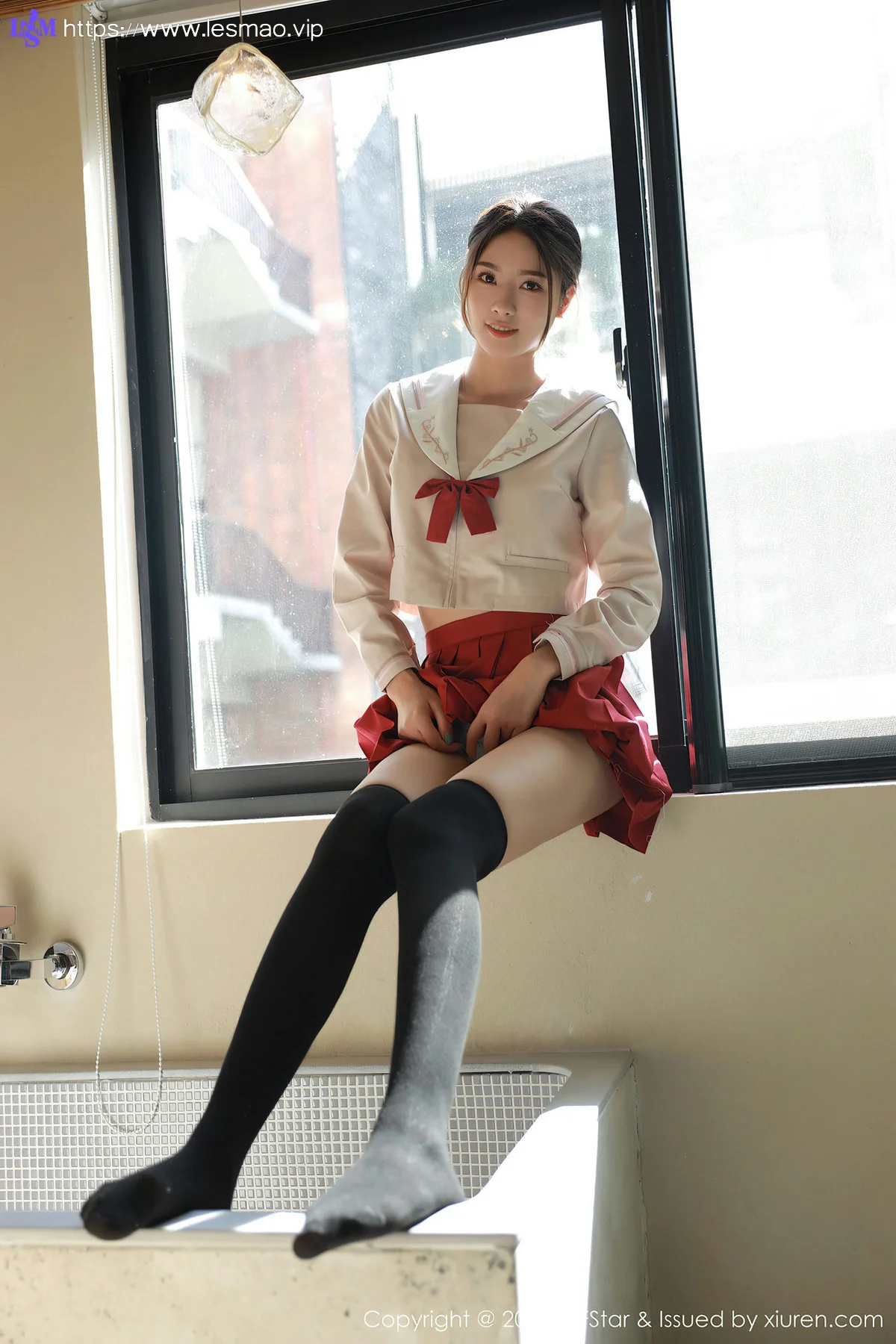 MFStar 模范学院 Vol.340  方子萱 青春jk制服清纯学妹 - 10