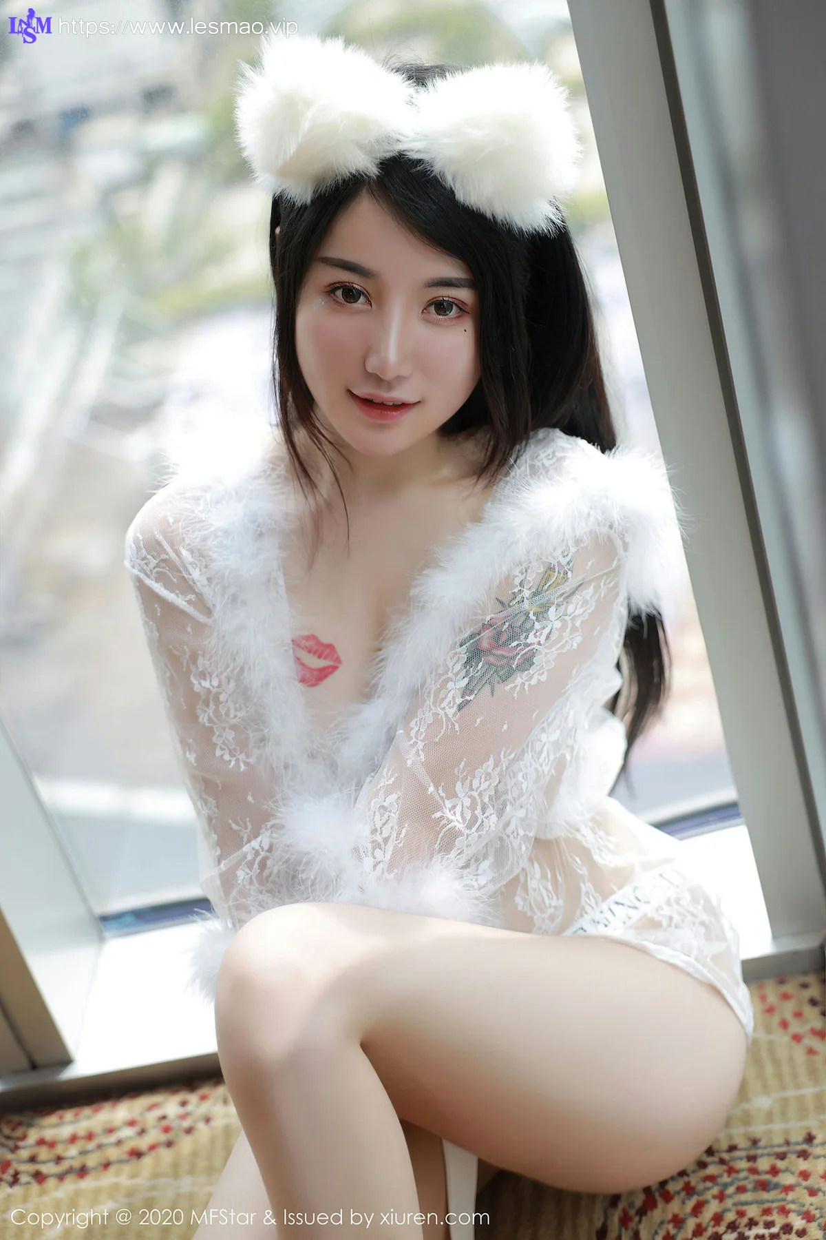 MFStar 模范学院 Vol.353  大胸巨乳萝莉猫儿透视制服 美七mia - 5