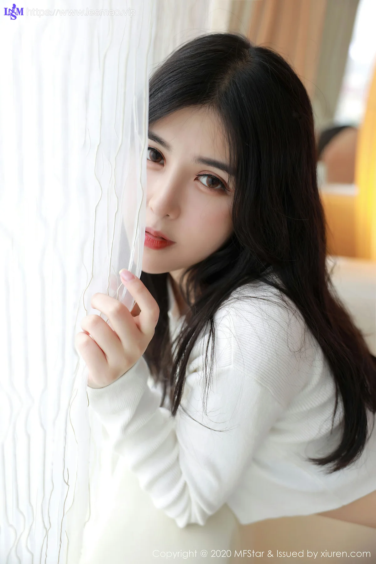 MFStar 模范学院 Vol.368  网袜黑丝  韩静安 首套美女 - 4