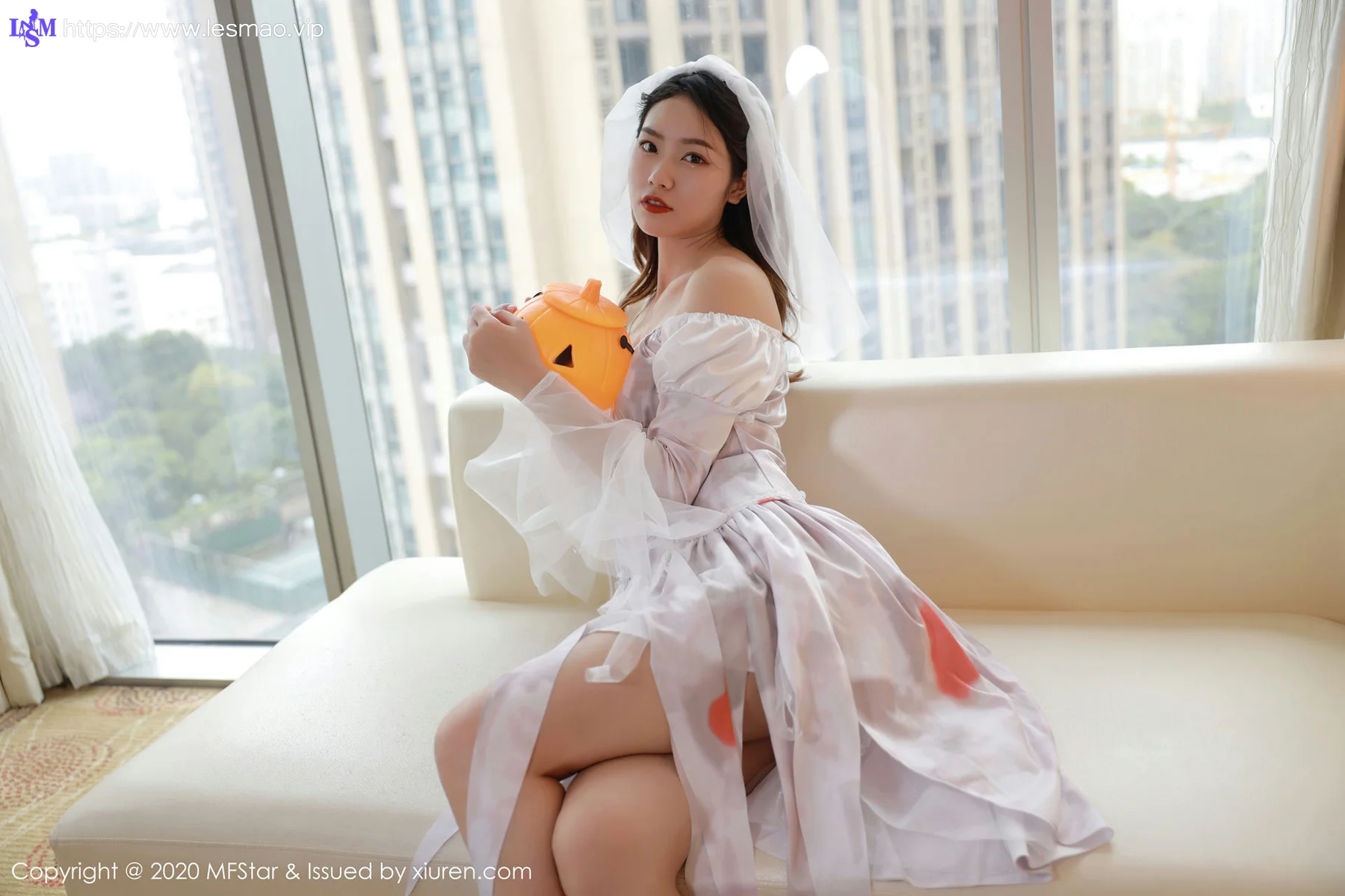 MFStar 模范学院 Vol.408 鬼娘服饰 方子萱 双重诱惑 - 7