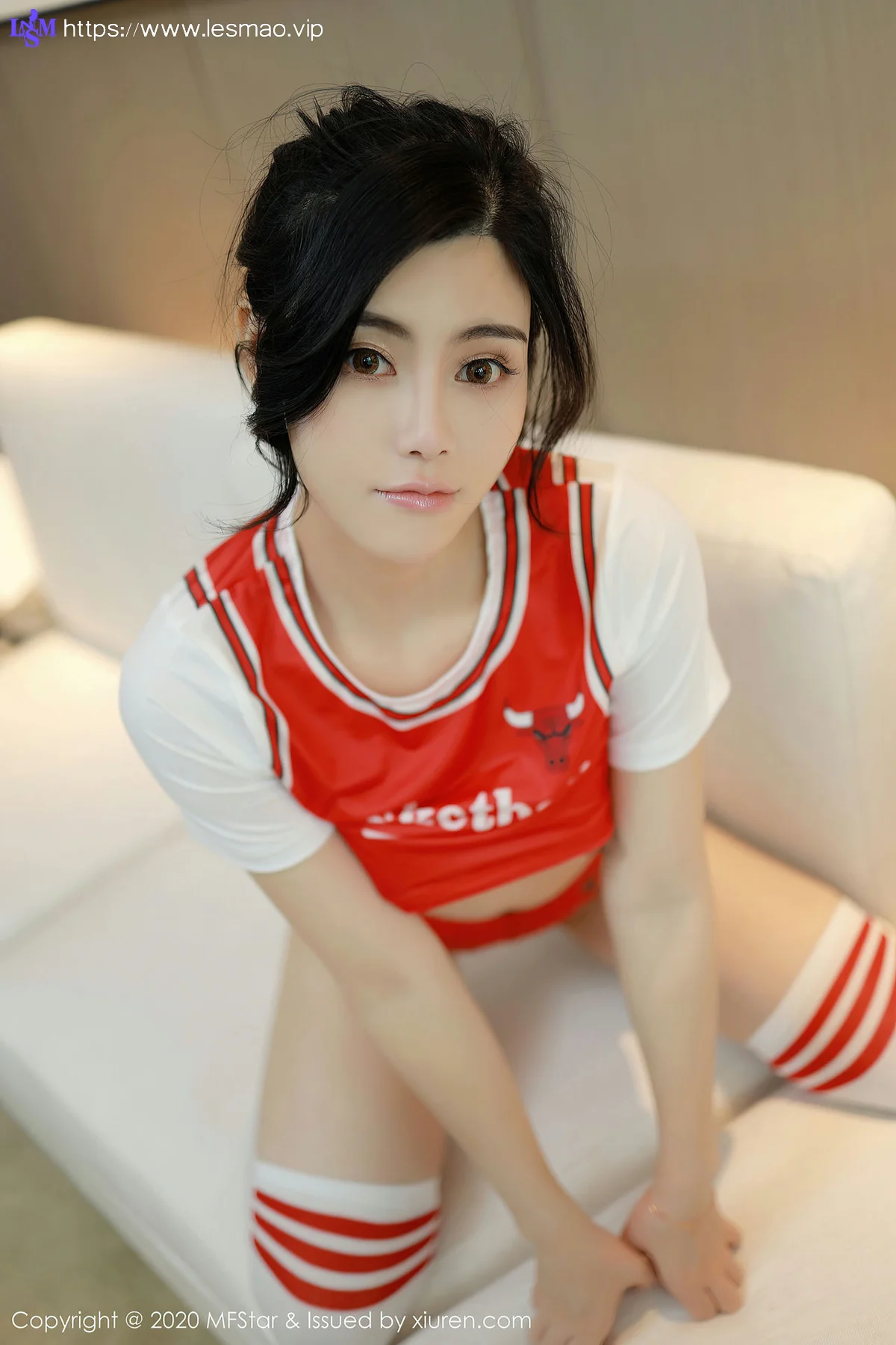 MFStar 模范学院 Vol.422  NBA篮球宝贝主题 白甜 - 8