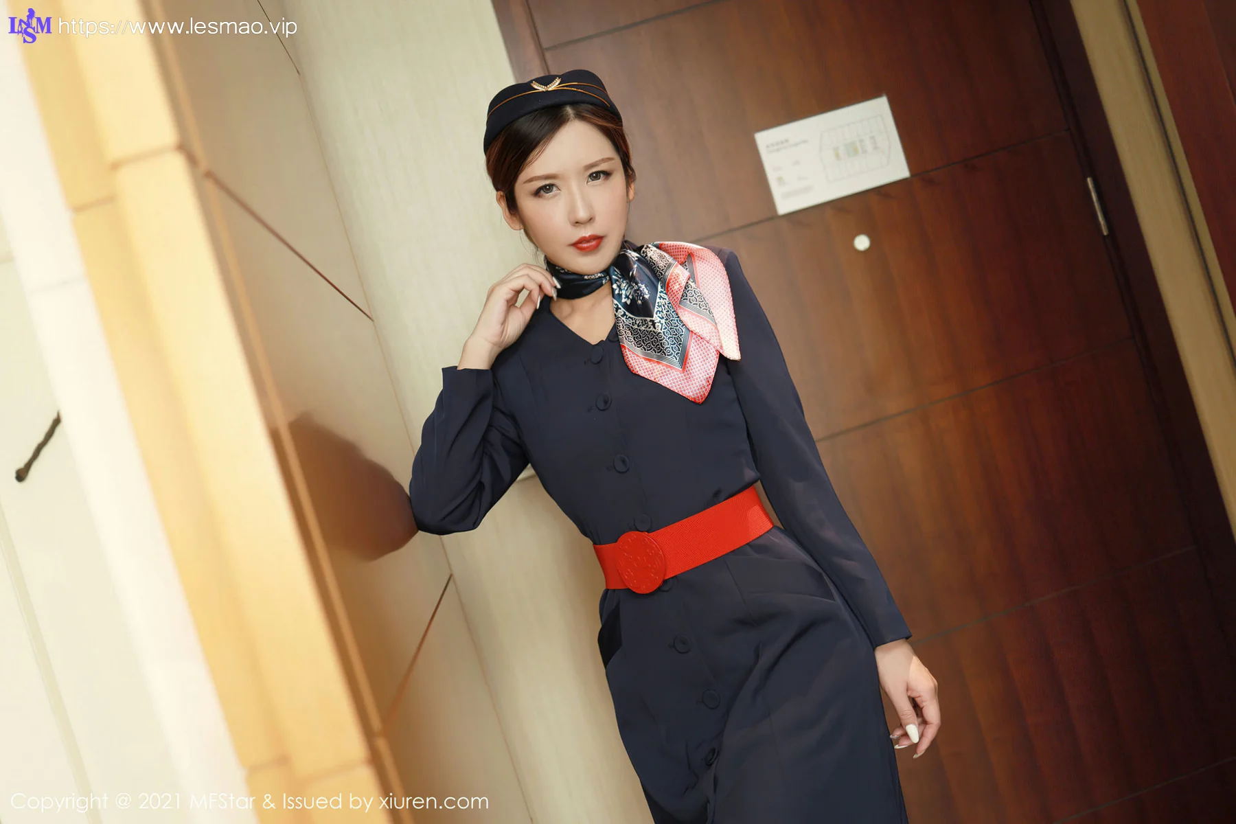 MFStar 模范学院 Vol.437  空乘职业制服 贵贵 - 2