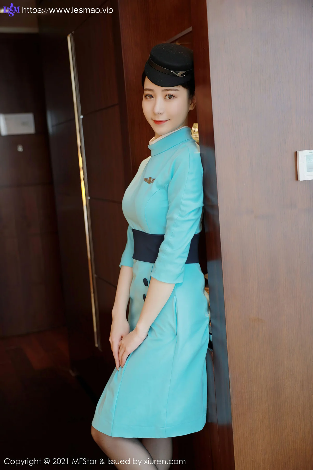 MFStar 模范学院 Vol.455   空姐制服写真 水水er - 4