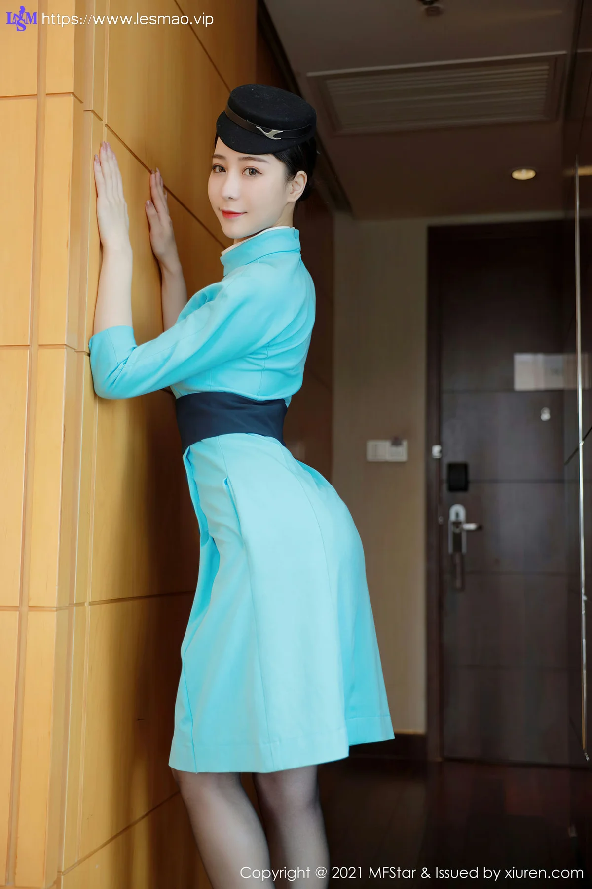 MFStar 模范学院 Vol.455   空姐制服写真 水水er - 7