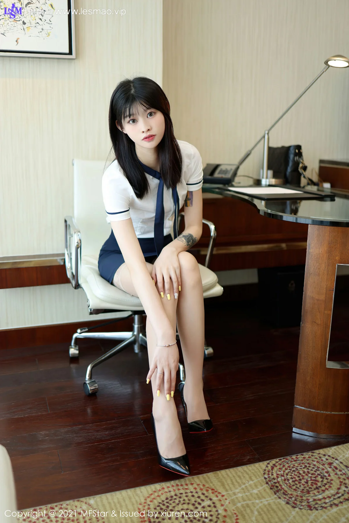 MFStar 模范学院 Vol.516 学生装系列新人模特 77qiqi 首套写真33 - 4